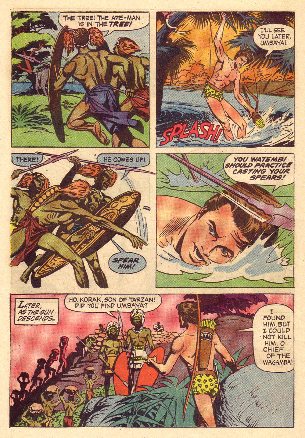 Read online Korak, Son of Tarzan (1964) comic -  Issue #5 - 30