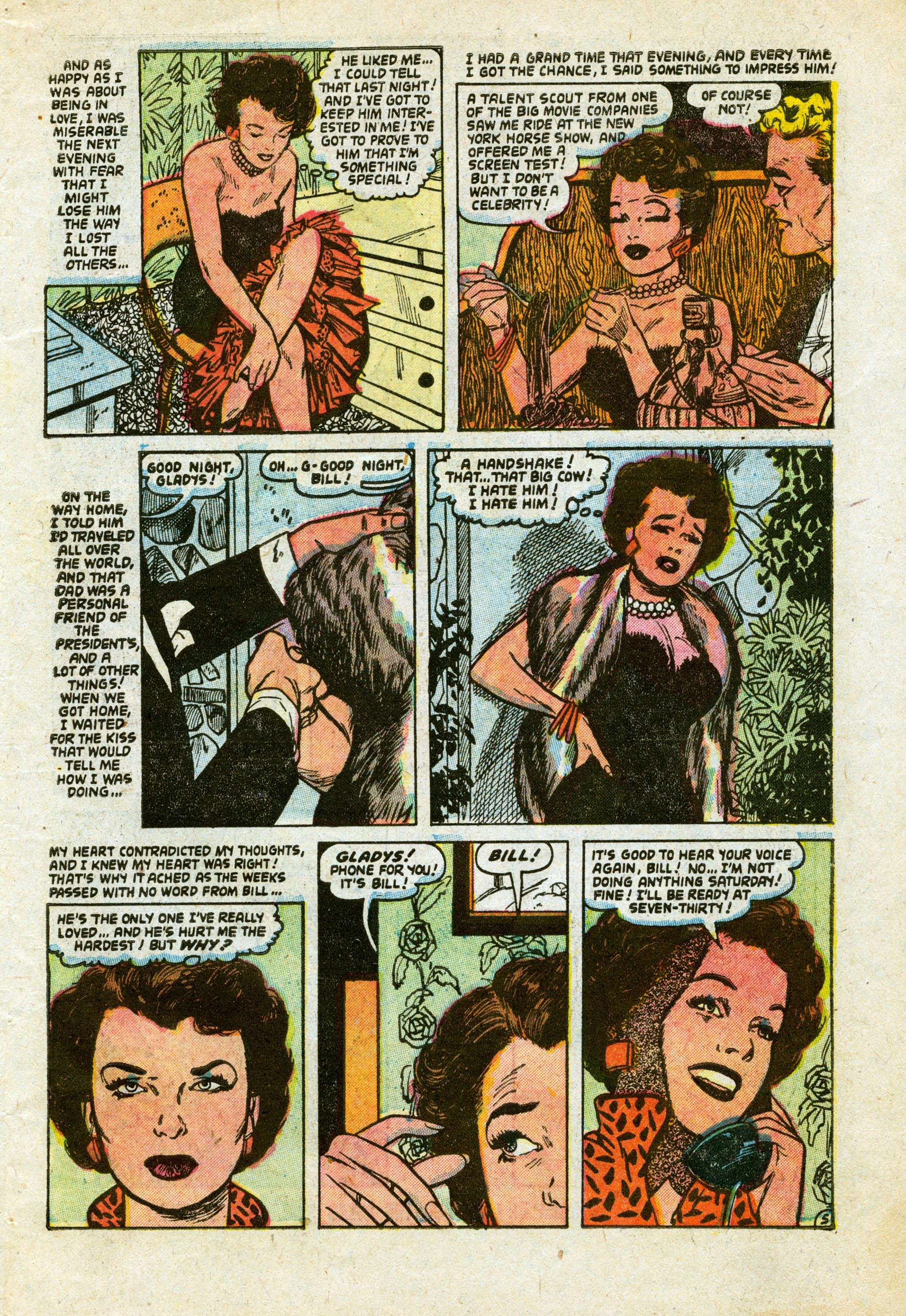 Read online Love Romances comic -  Issue #40 - 7