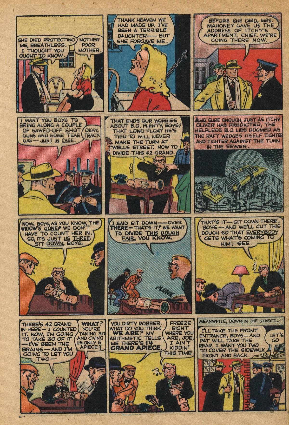 Read online Dick Tracy comic -  Issue #38 - 8