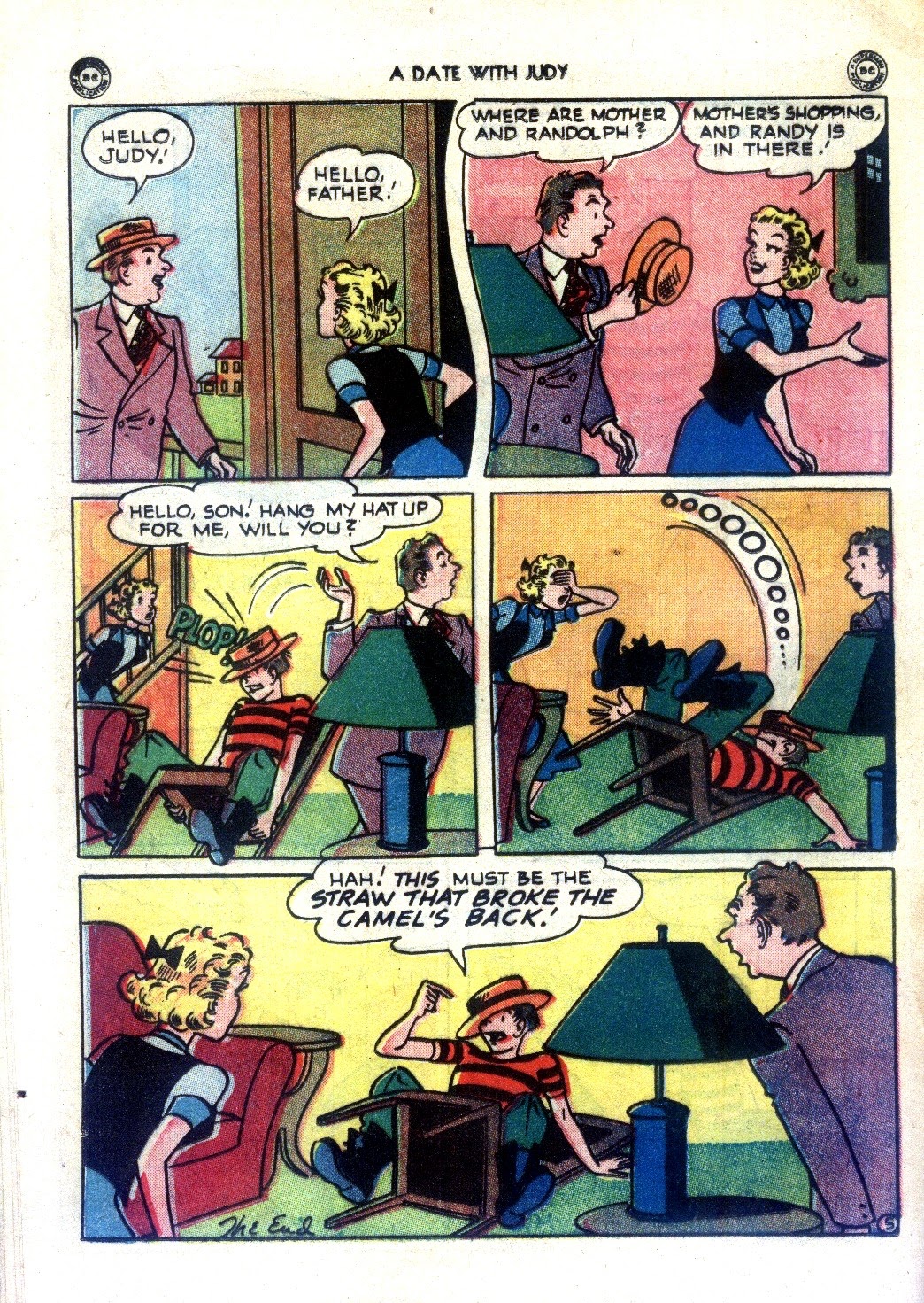 Read online A Date with Judy comic -  Issue #13 - 34