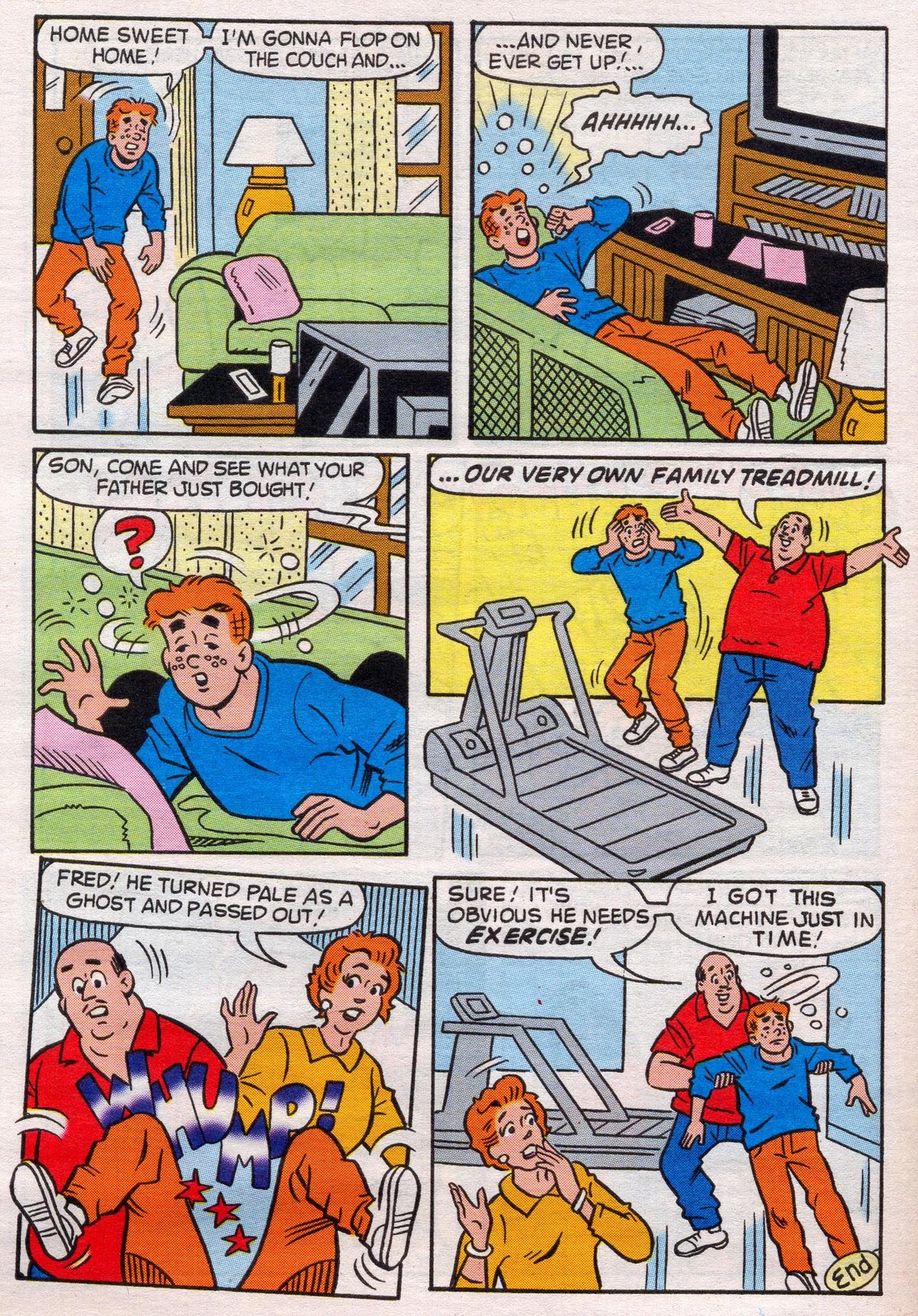 Read online Archie's Double Digest Magazine comic -  Issue #159 - 154