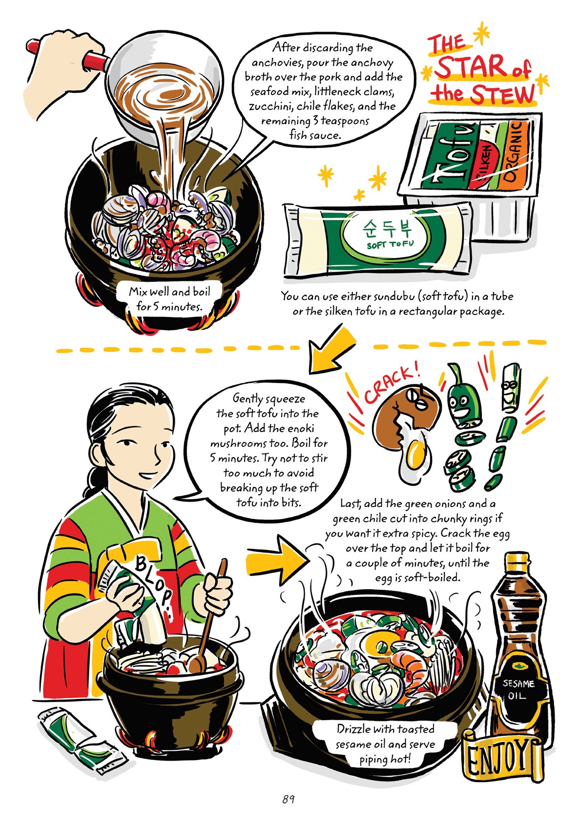 Read online Cook Korean! A Comic Book With Recipes comic -  Issue # TPB (Part 1) - 88