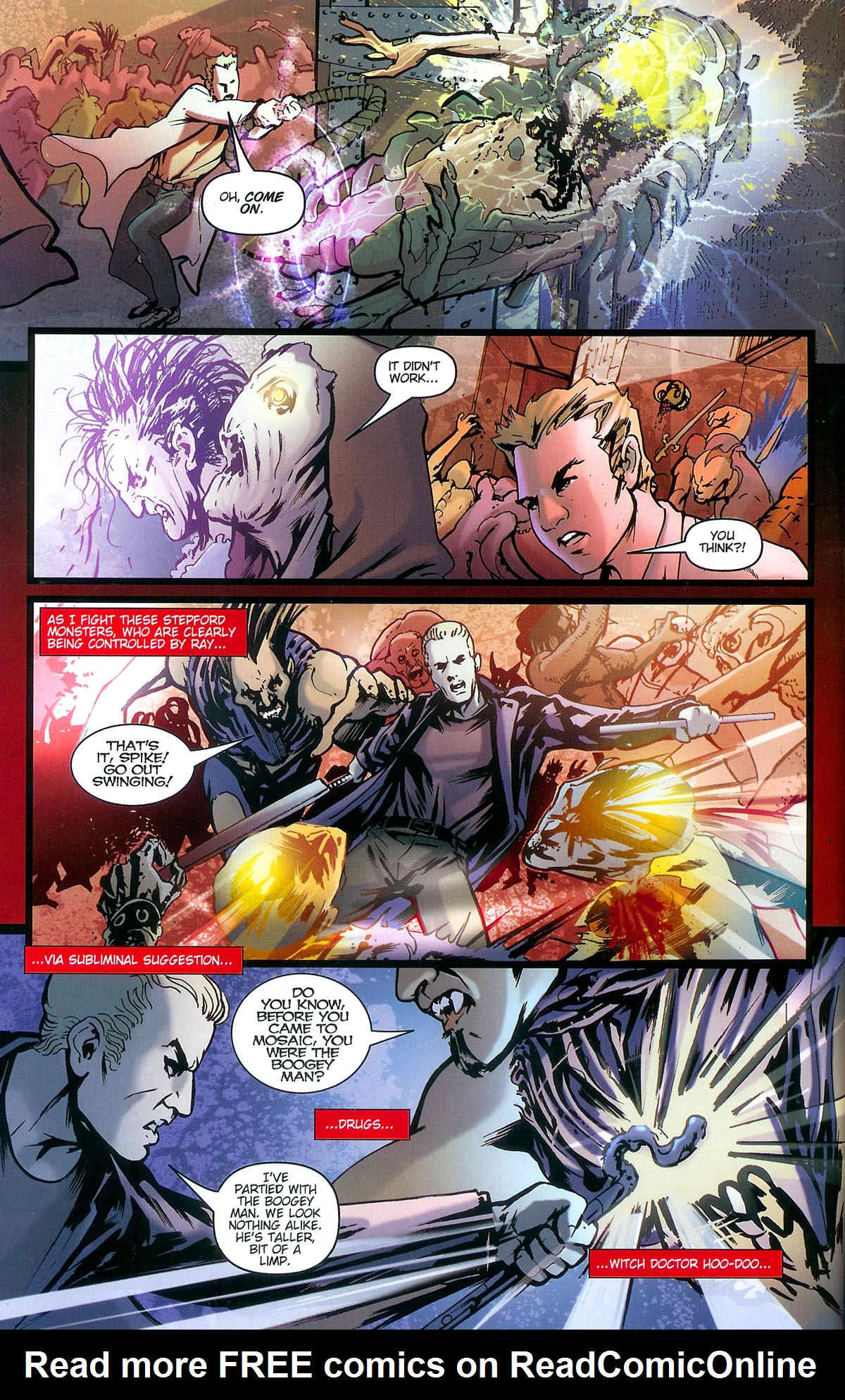 Read online Spike: Asylum comic -  Issue #5 - 14