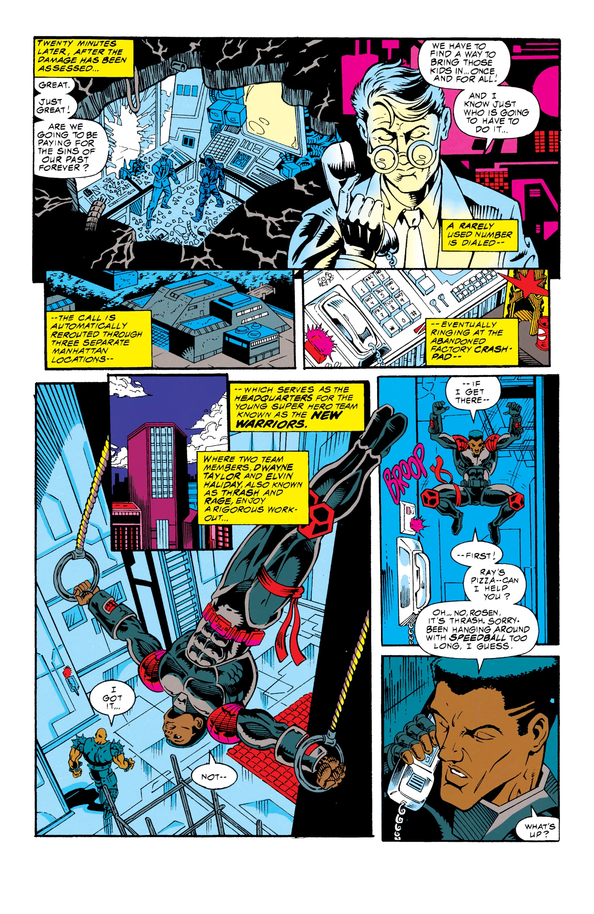 Read online The New Warriors comic -  Issue # _Annual 4 - 19