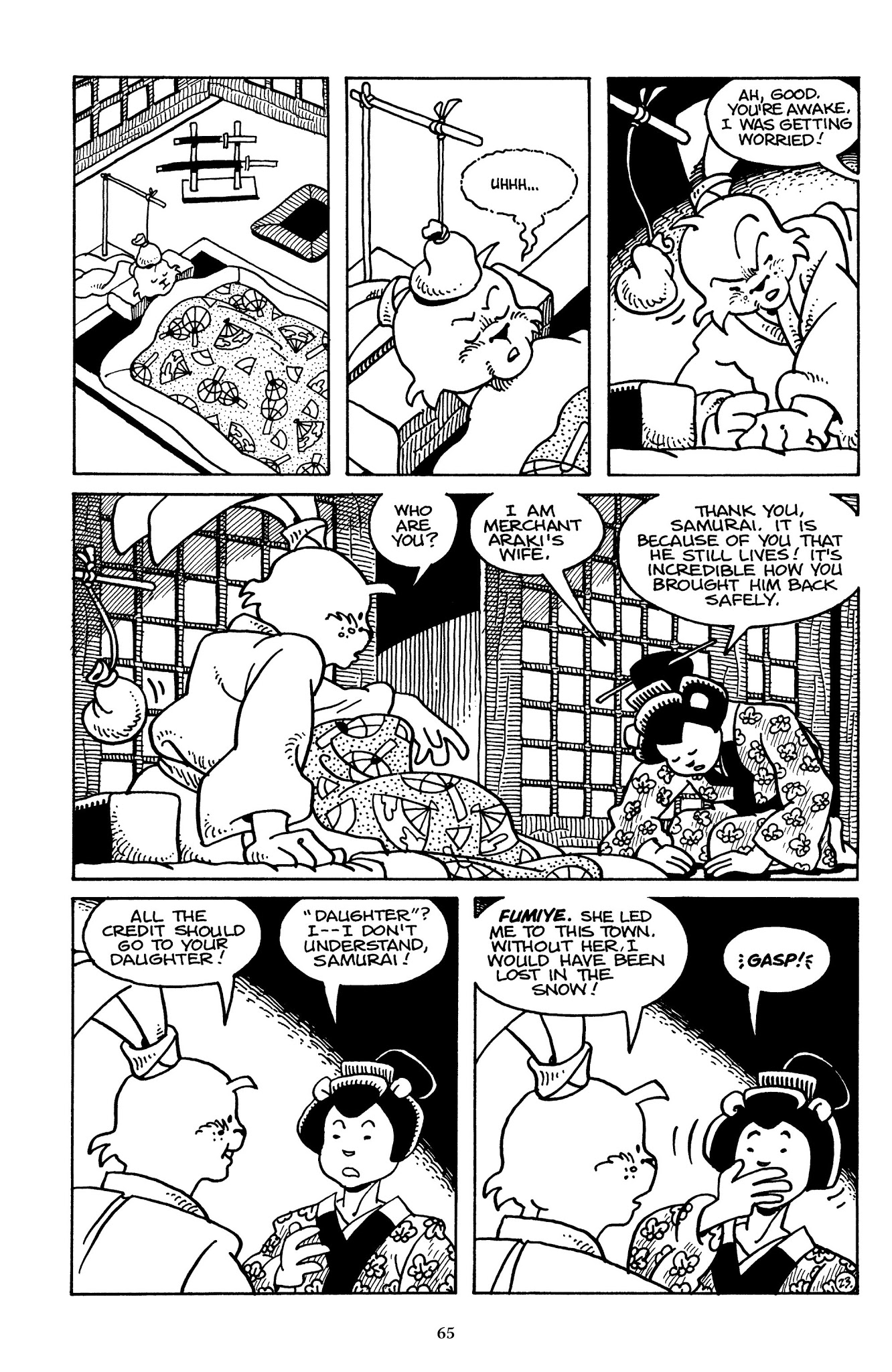 Read online The Usagi Yojimbo Saga comic -  Issue # TPB 2 - 65