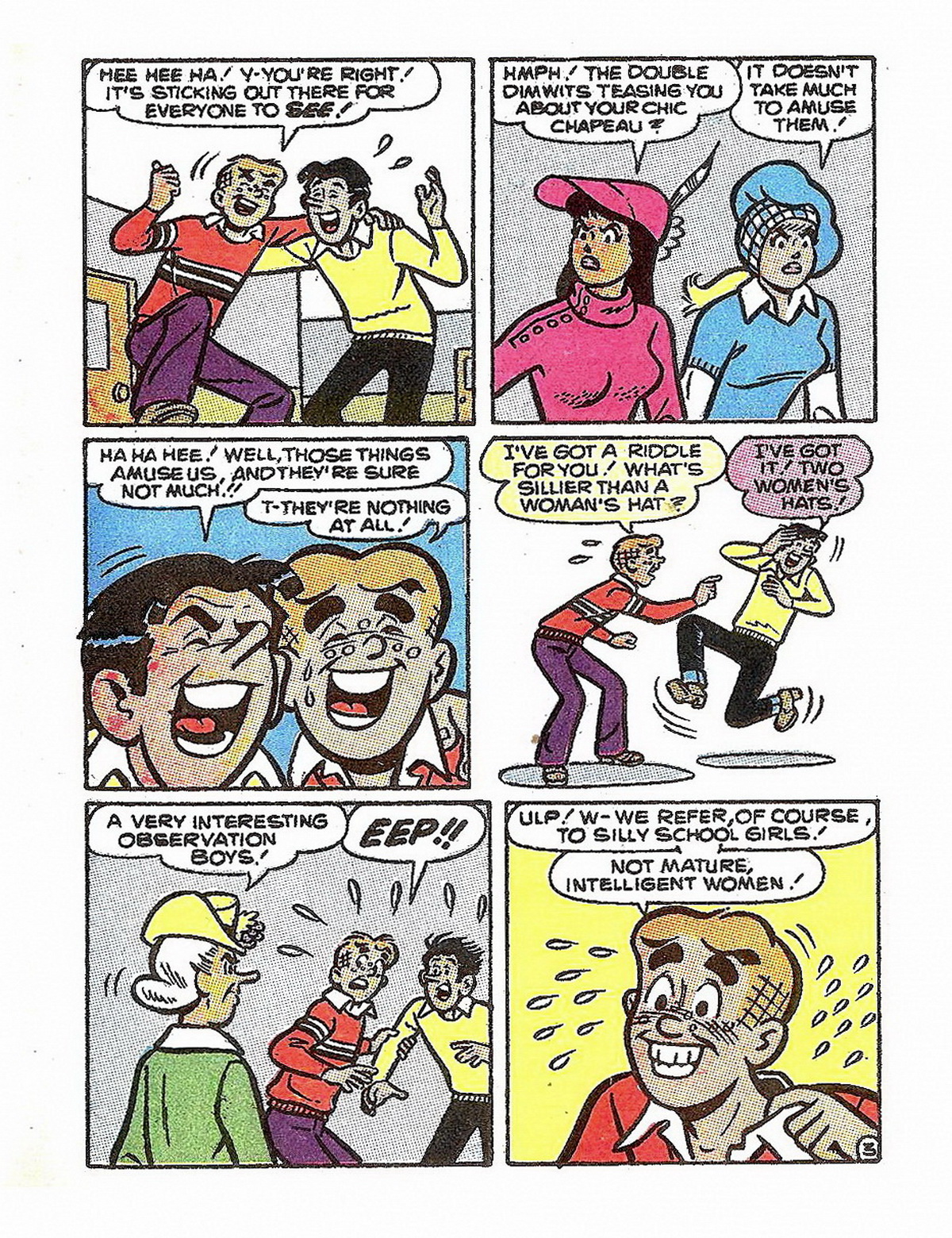 Read online Archie's Double Digest Magazine comic -  Issue #52 - 55