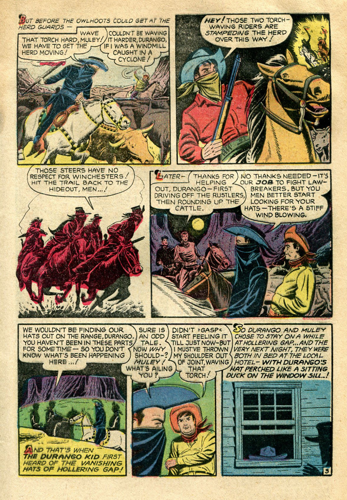 Read online Charles Starrett as The Durango Kid comic -  Issue #40 - 5