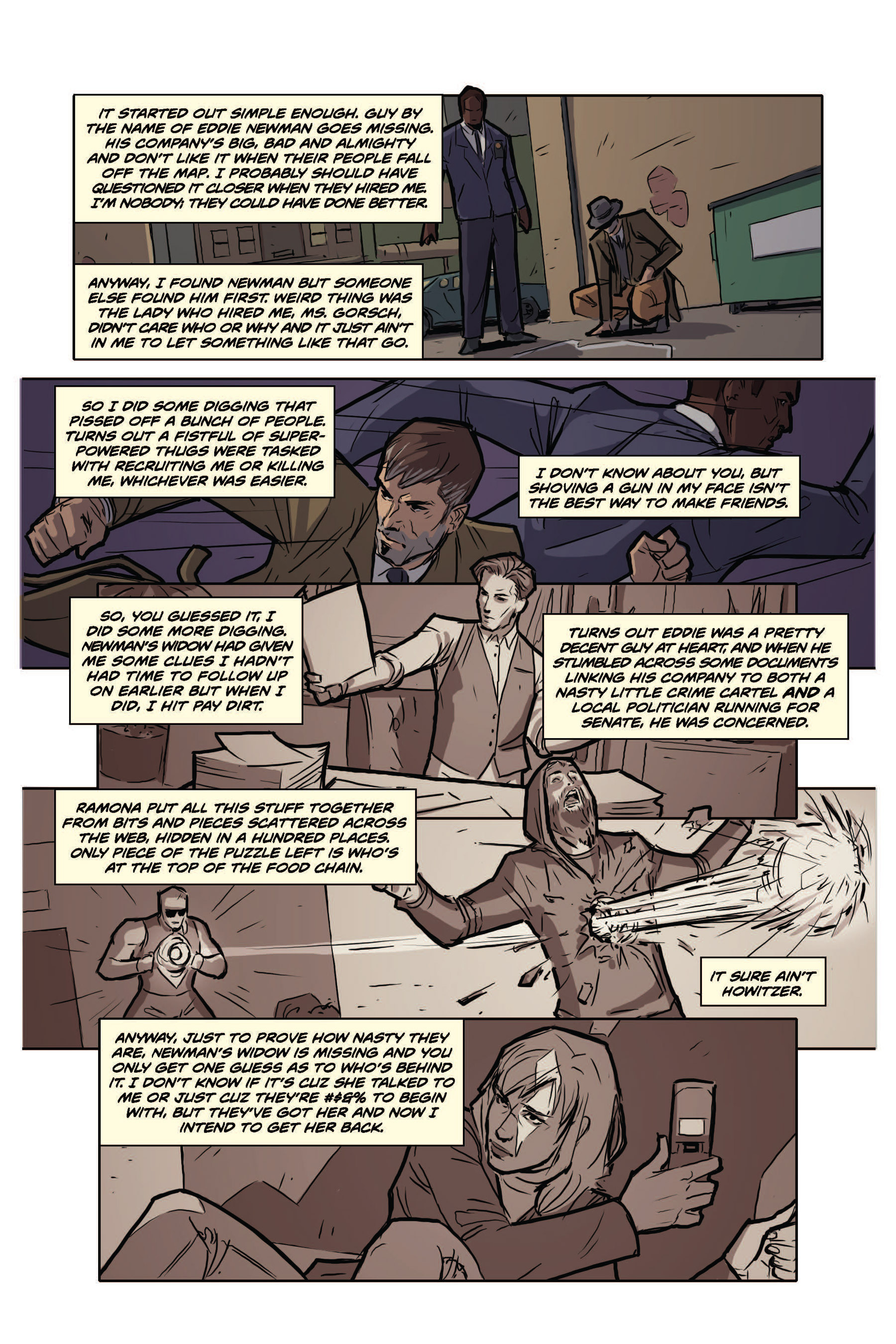 Read online Jack Hammer comic -  Issue #3 - 5