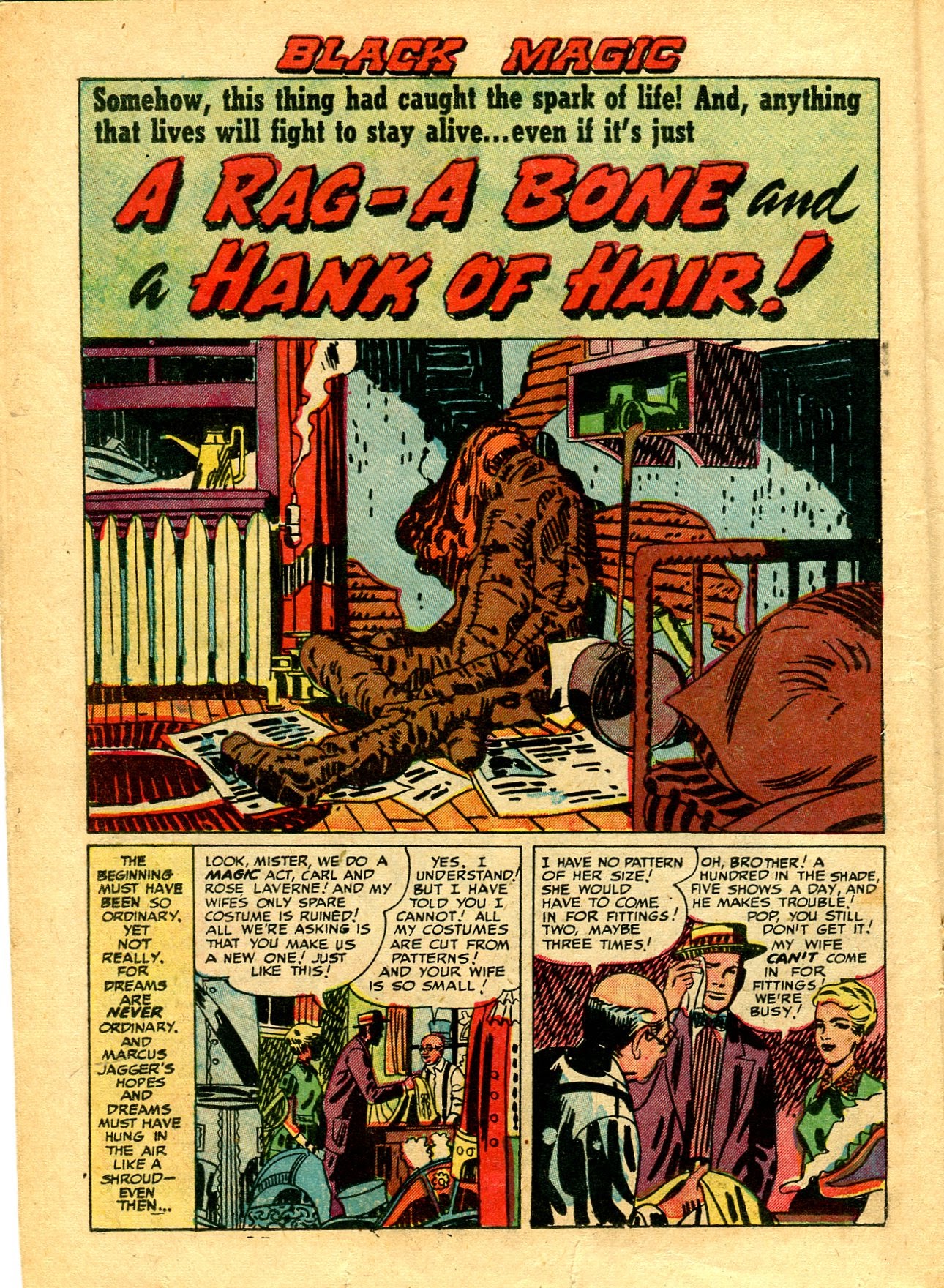 Read online Black Magic (1950) comic -  Issue #13 - 14