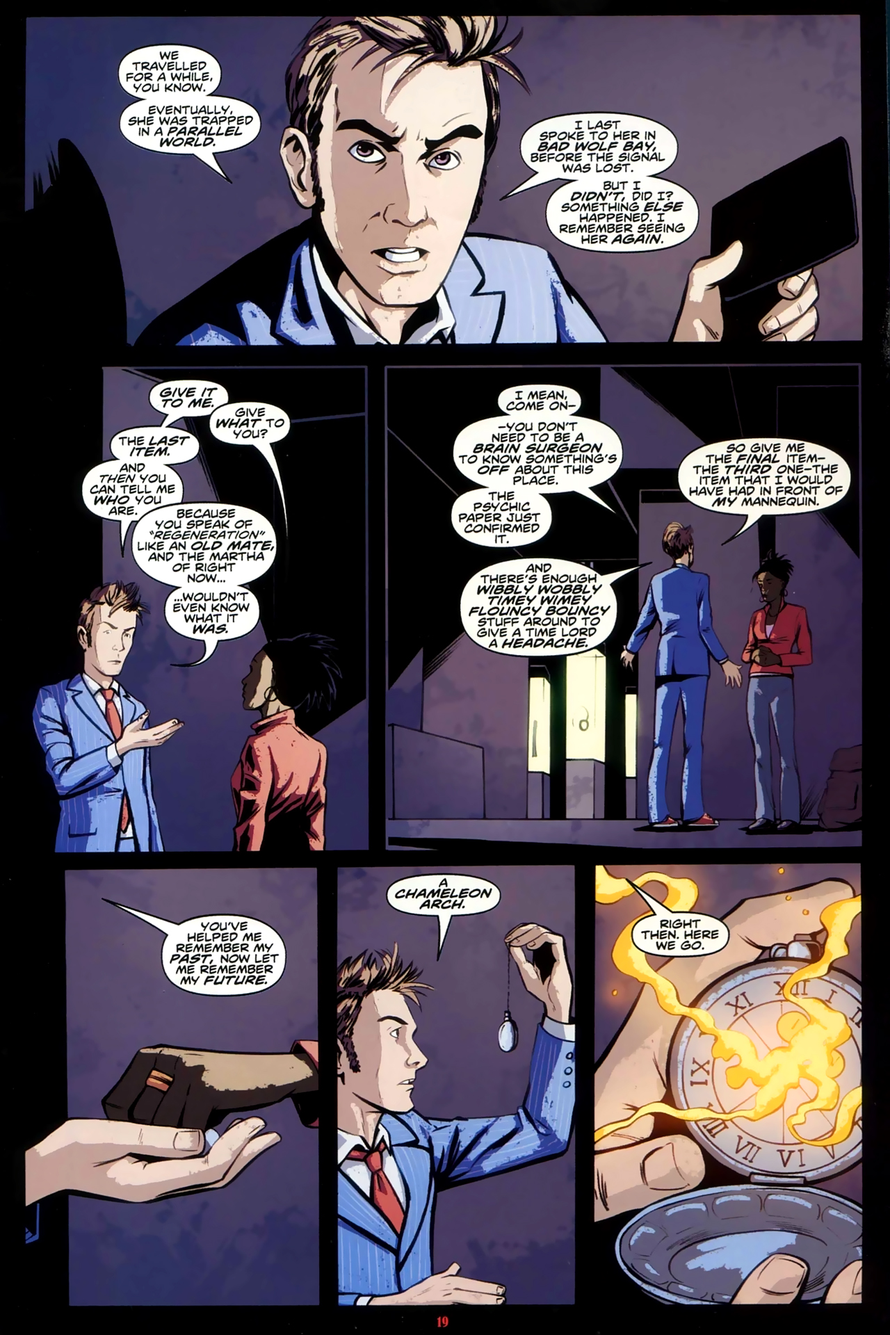 Read online Doctor Who: The Forgotten comic -  Issue #5 - 22