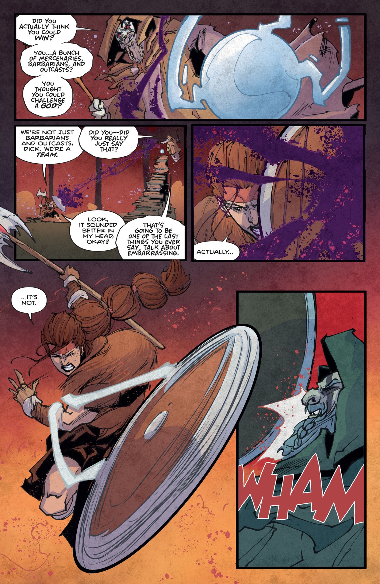 Read online The Mighty Barbarians comic -  Issue #6 - 16