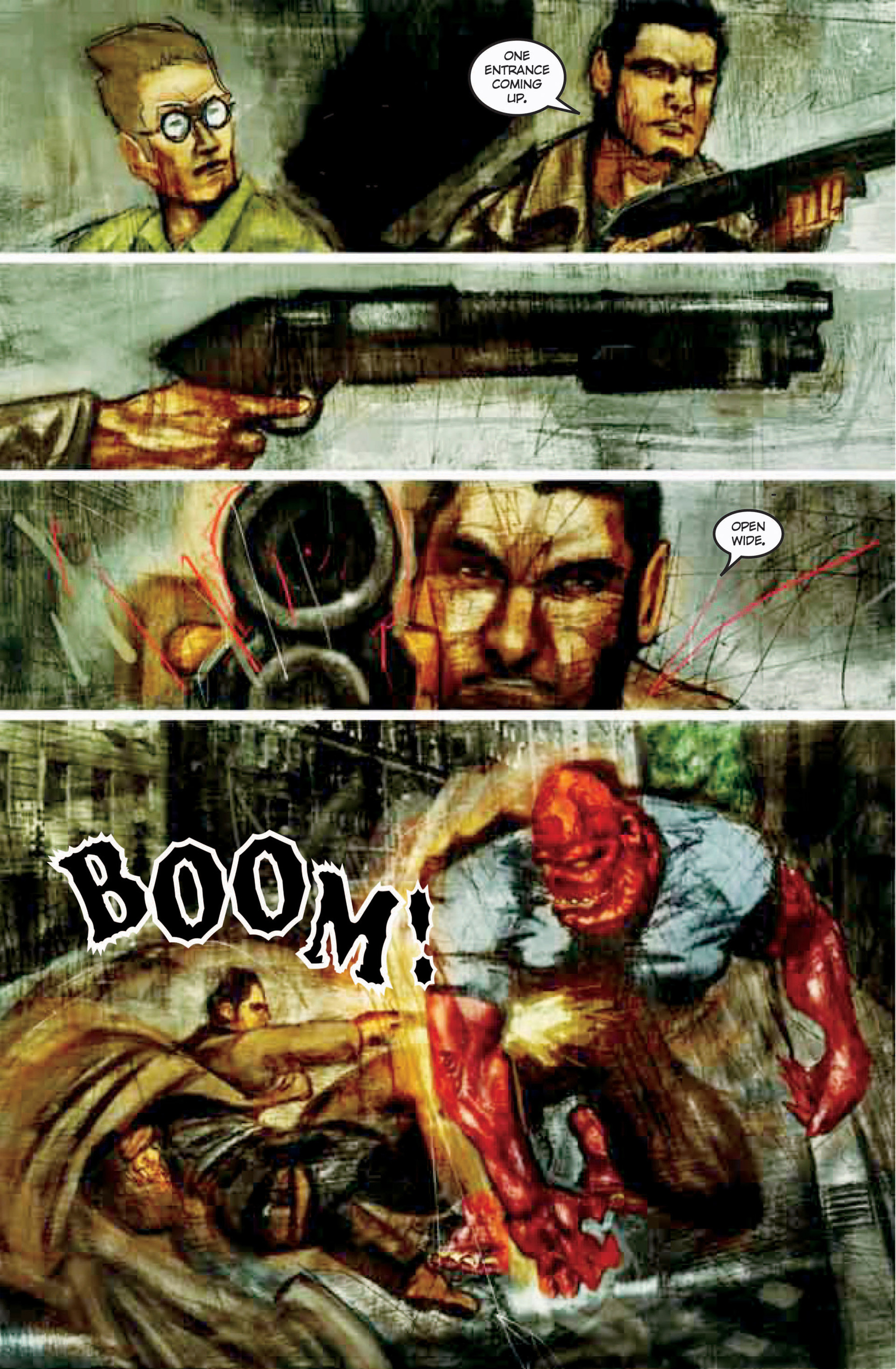 Read online Trenchcoats, Cigarettes and Shotguns comic -  Issue #3 - 6