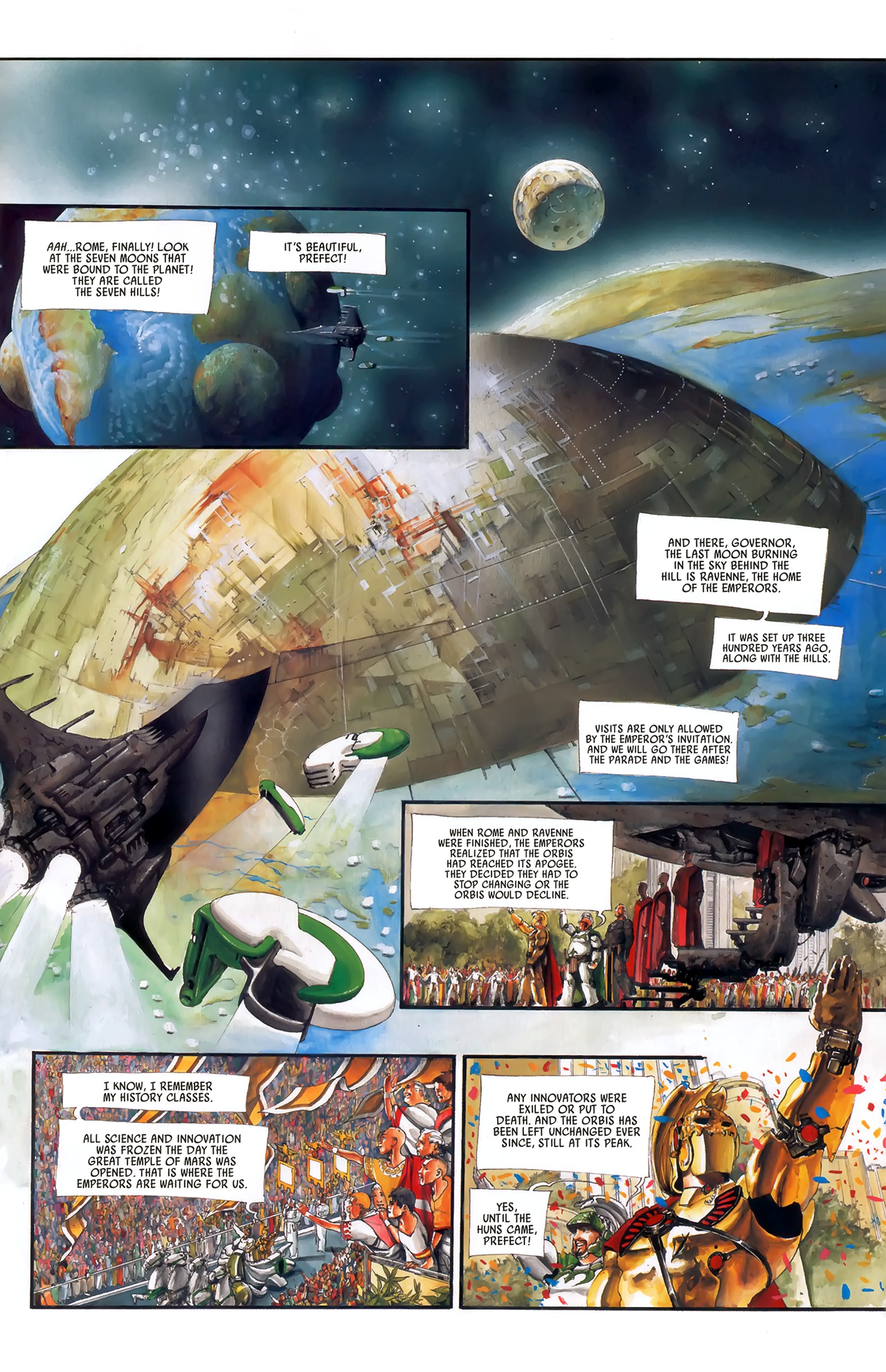 Read online Scourge of the Gods comic -  Issue #3 - 17