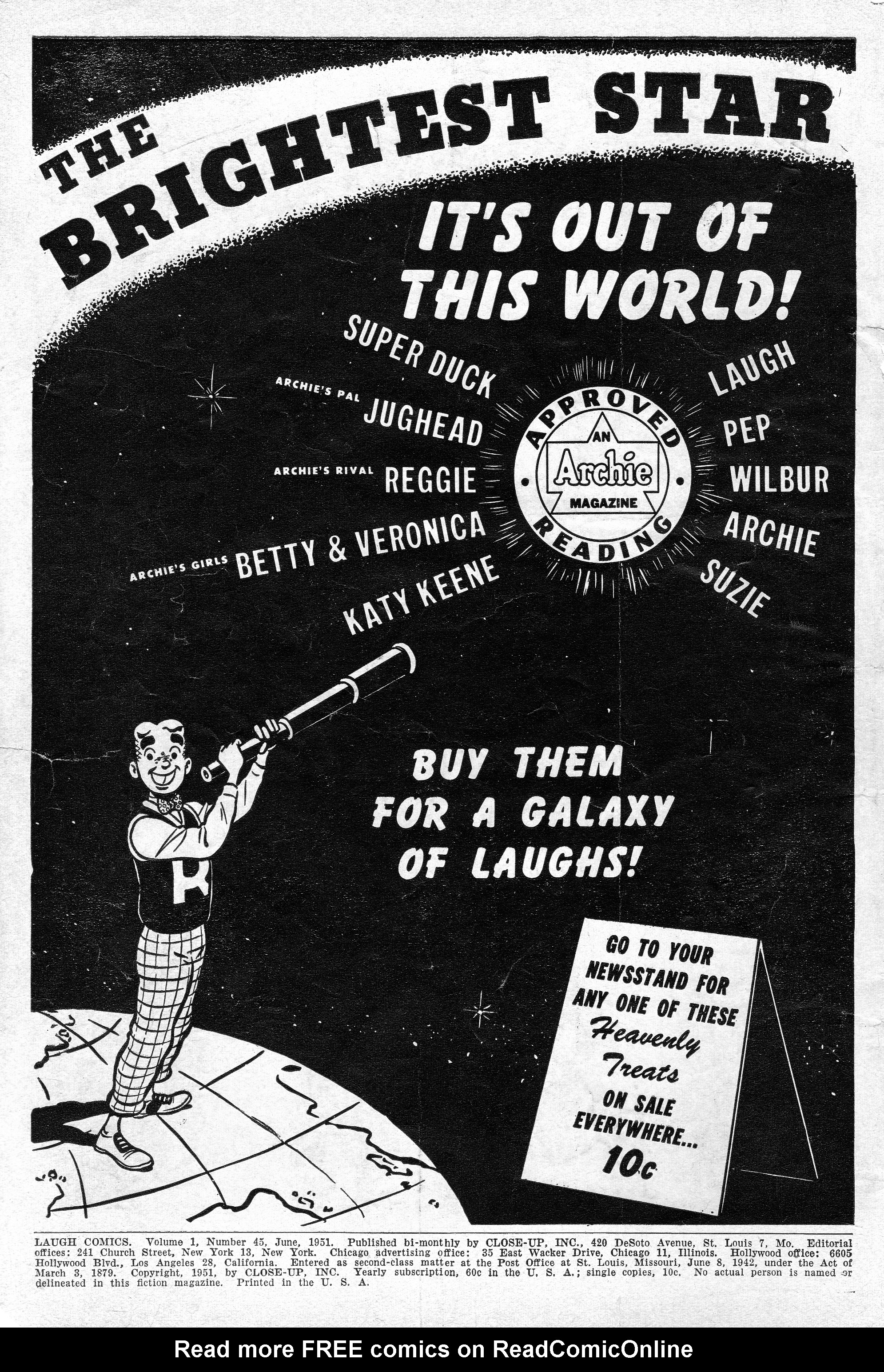 Read online Laugh (Comics) comic -  Issue #45 - 3