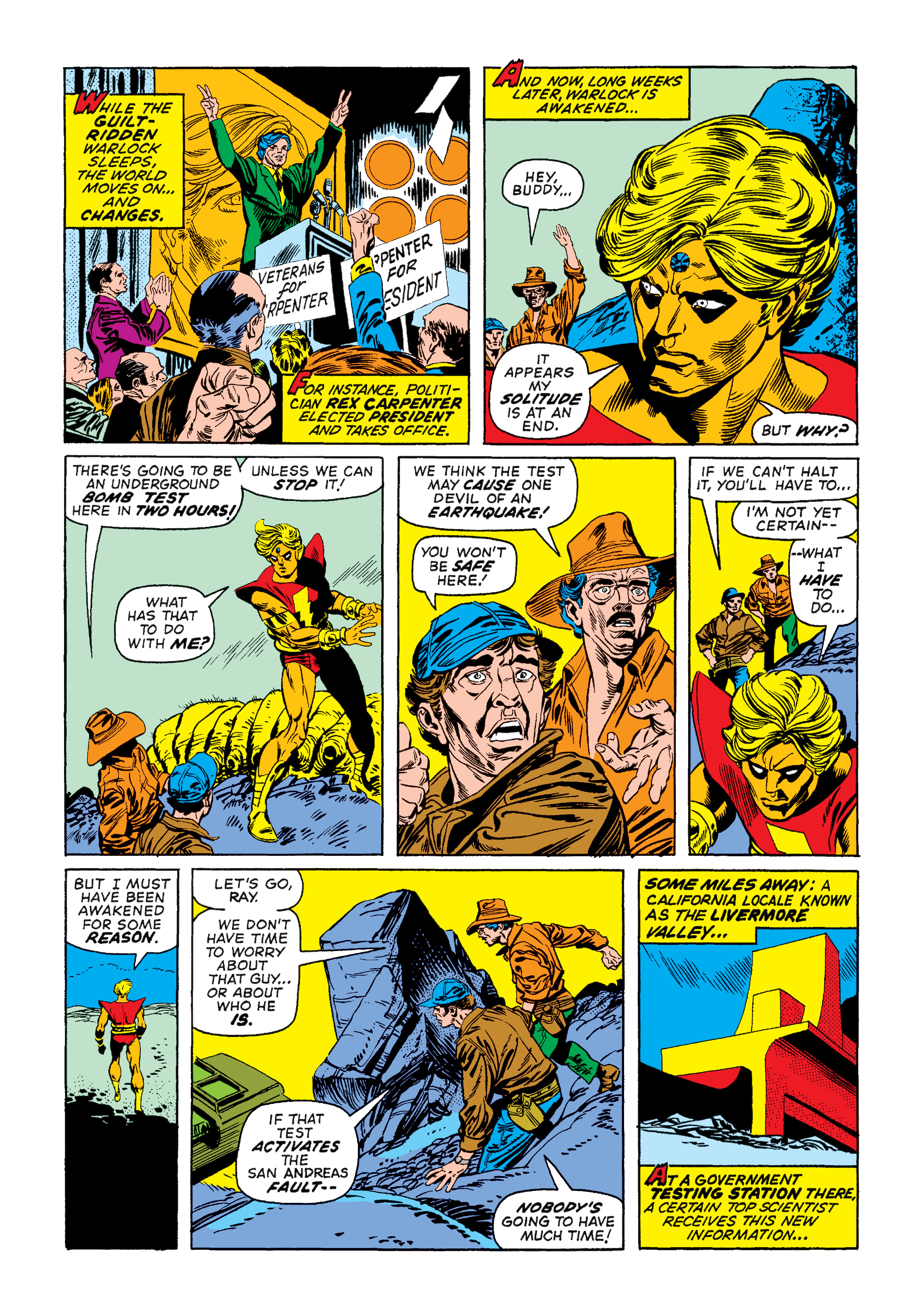 Read online Marvel Masterworks: Warlock comic -  Issue # TPB 1 (Part 2) - 45