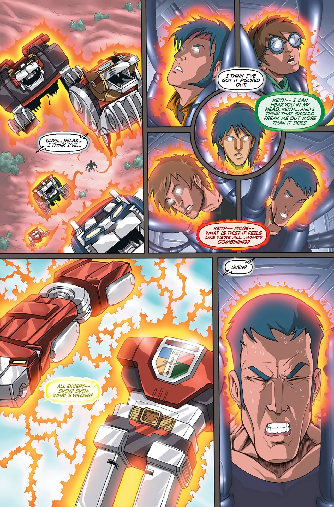 Read online Voltron: Defender of the Universe (Existed) comic -  Issue #4 - 19