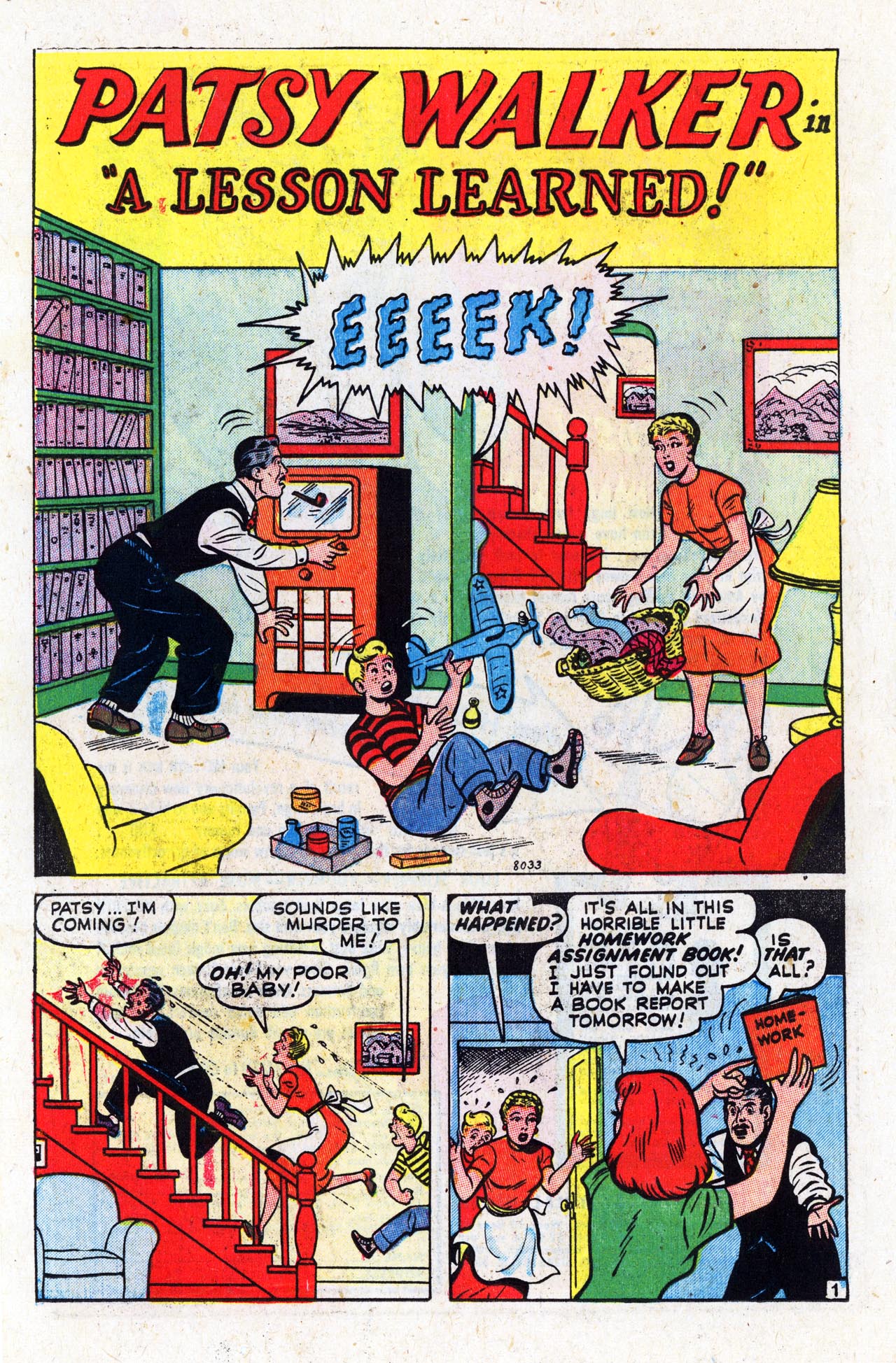 Read online Patsy Walker comic -  Issue #34 - 33