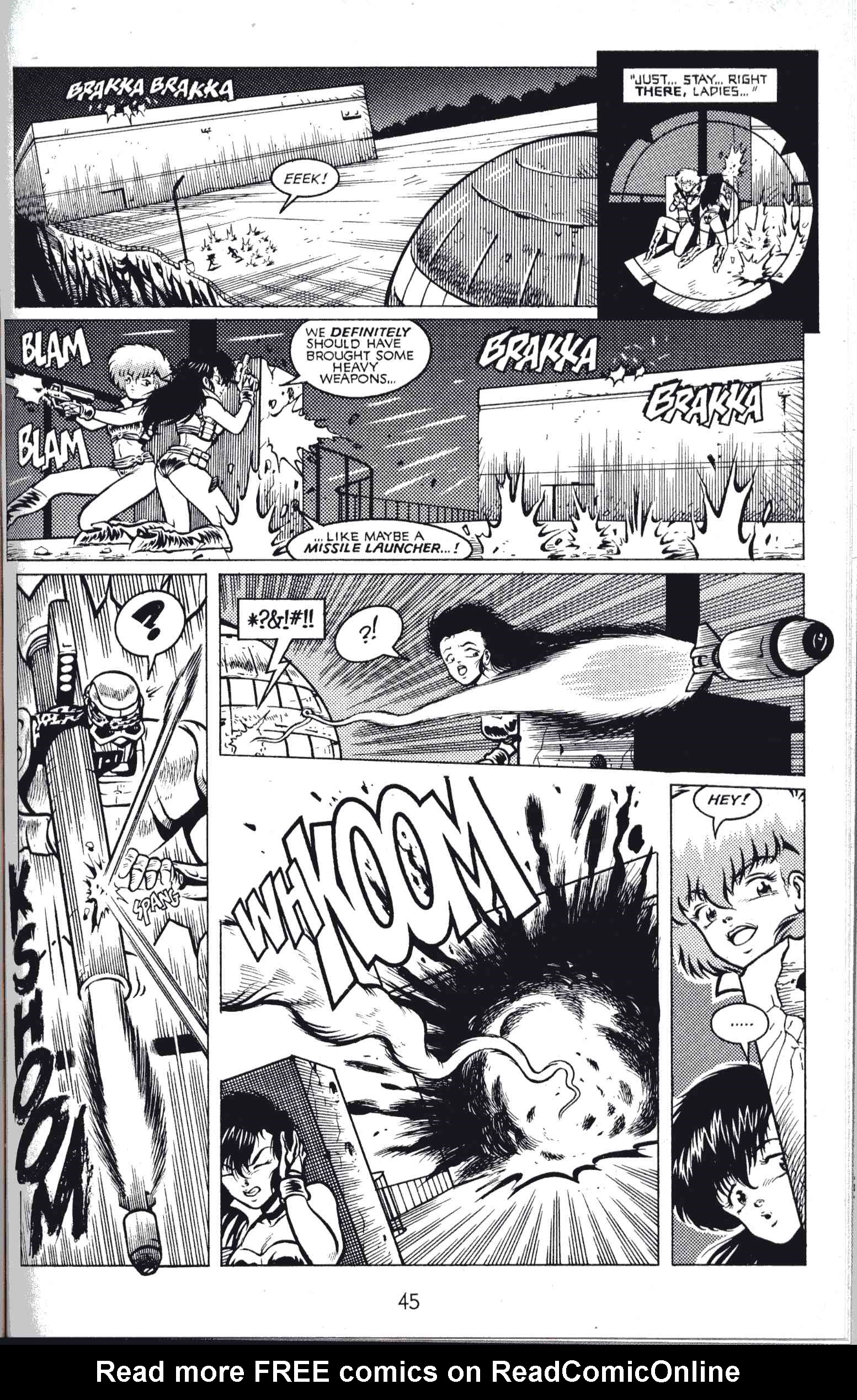 Read online Dirty Pair comic -  Issue #2 - 18