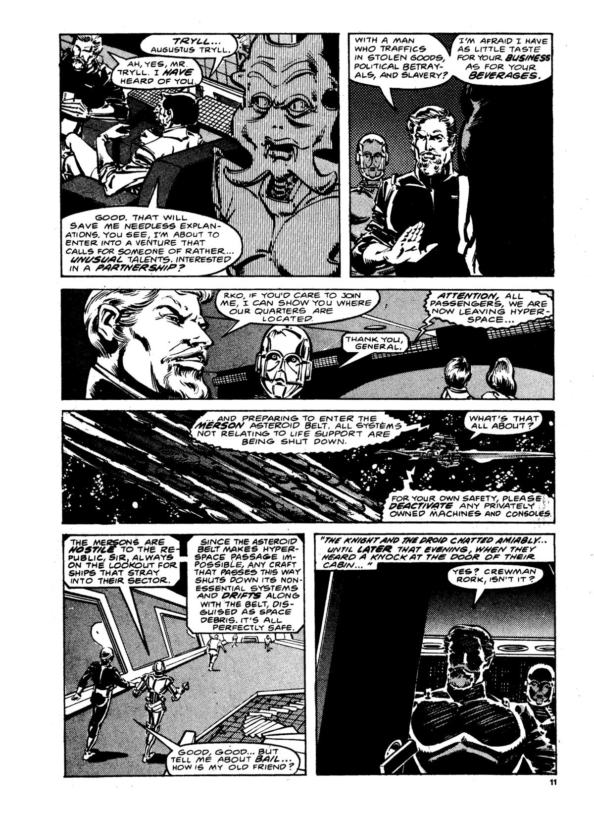 Read online Star Wars Weekly comic -  Issue #43 - 11