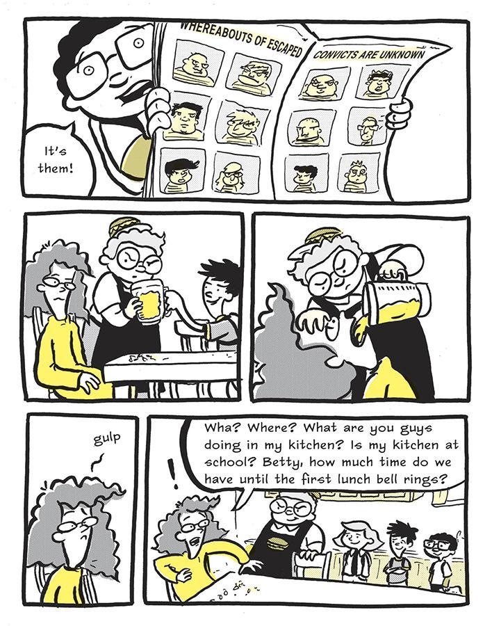 Read online Lunch Lady and the Schoolwide Scuffle comic -  Issue # TPB - 24
