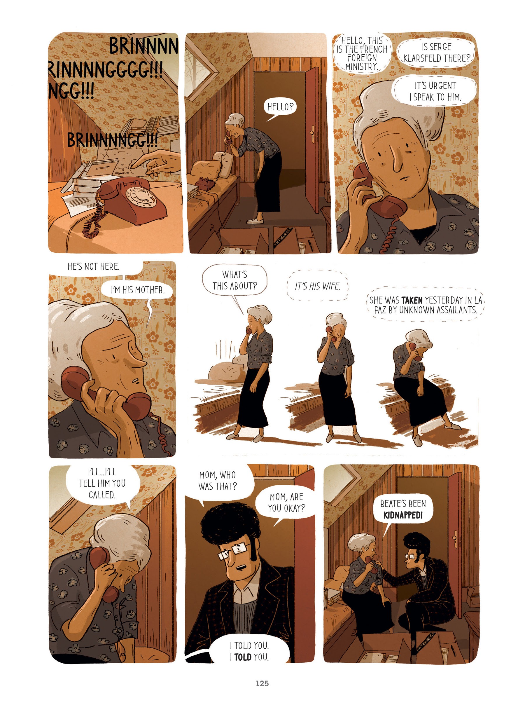 Read online For Justice: The Serge & Beate Klarsfeld Story comic -  Issue # TPB (Part 2) - 25