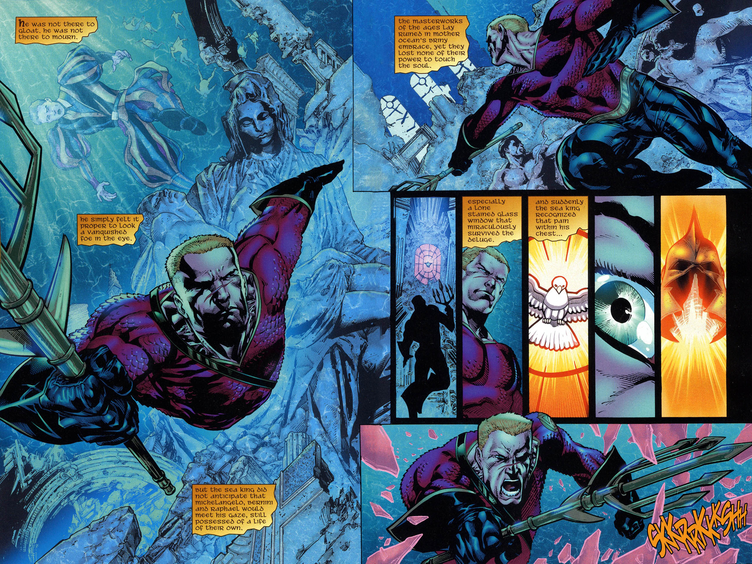 Read online Flashpoint: Emperor Aquaman comic -  Issue #1 - 4