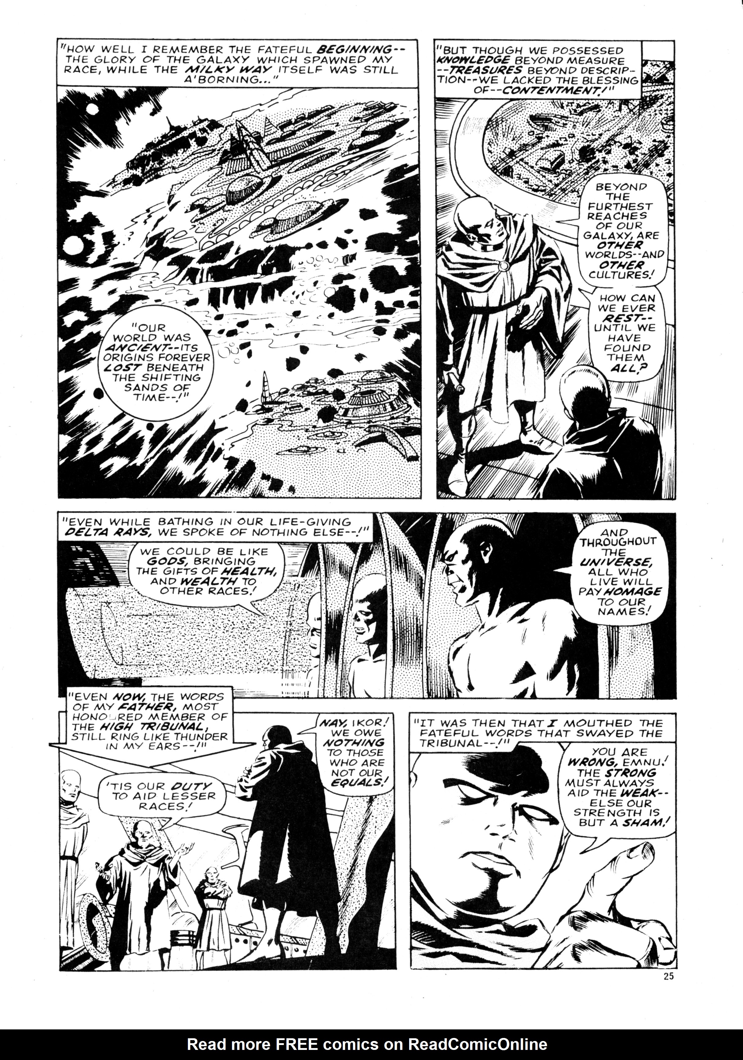 Read online Planet of the Apes (1974) comic -  Issue #13 - 25