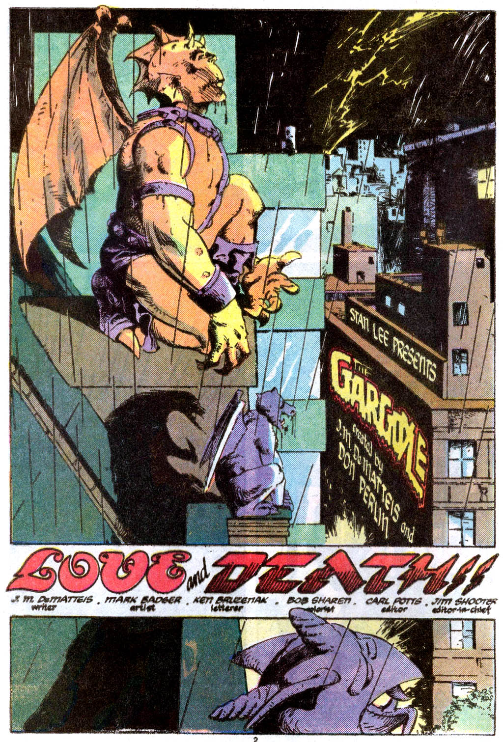 Read online Gargoyle comic -  Issue #1 - 3