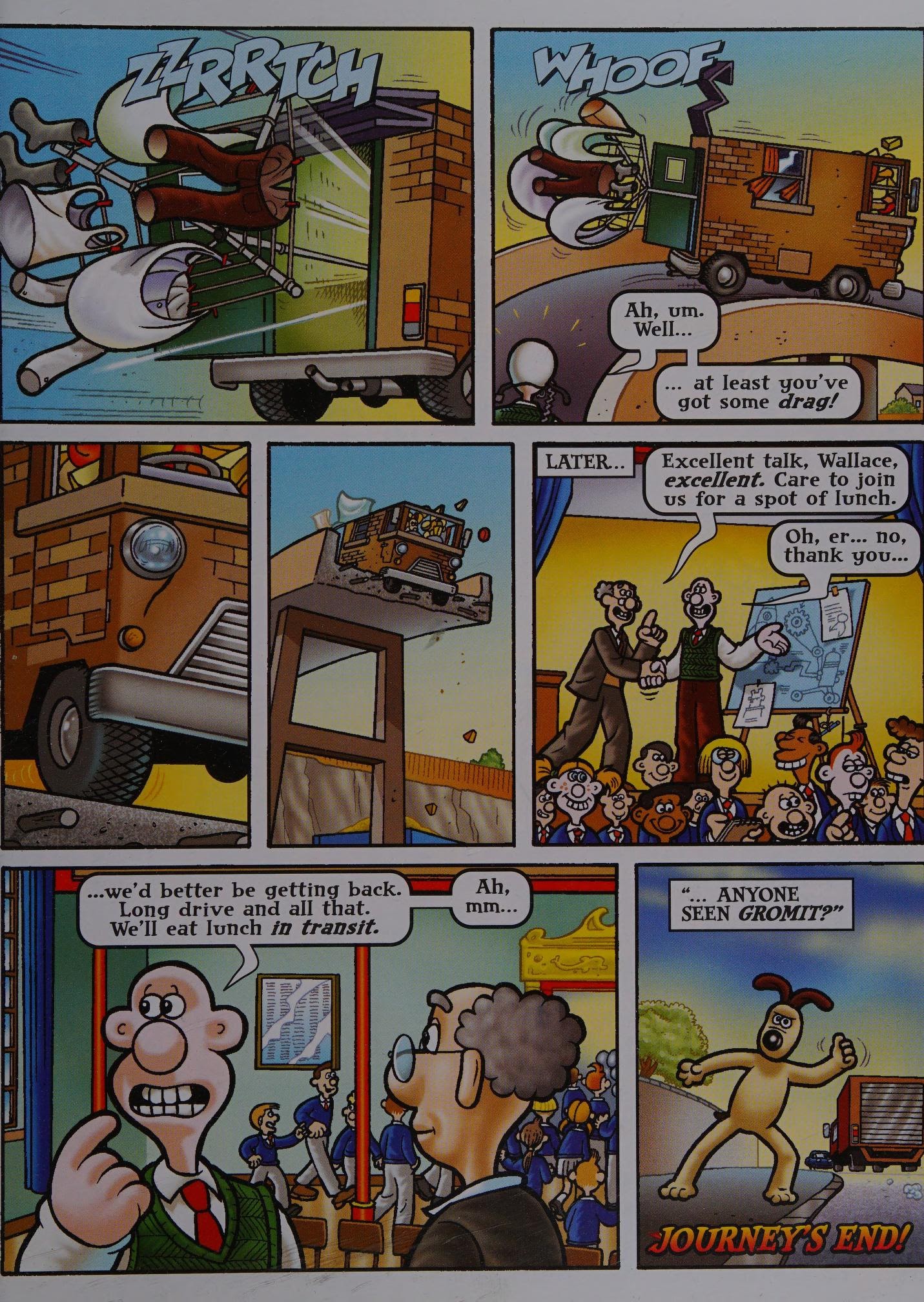 Read online Wallace and Gromit Annual comic -  Issue #2007 - 37