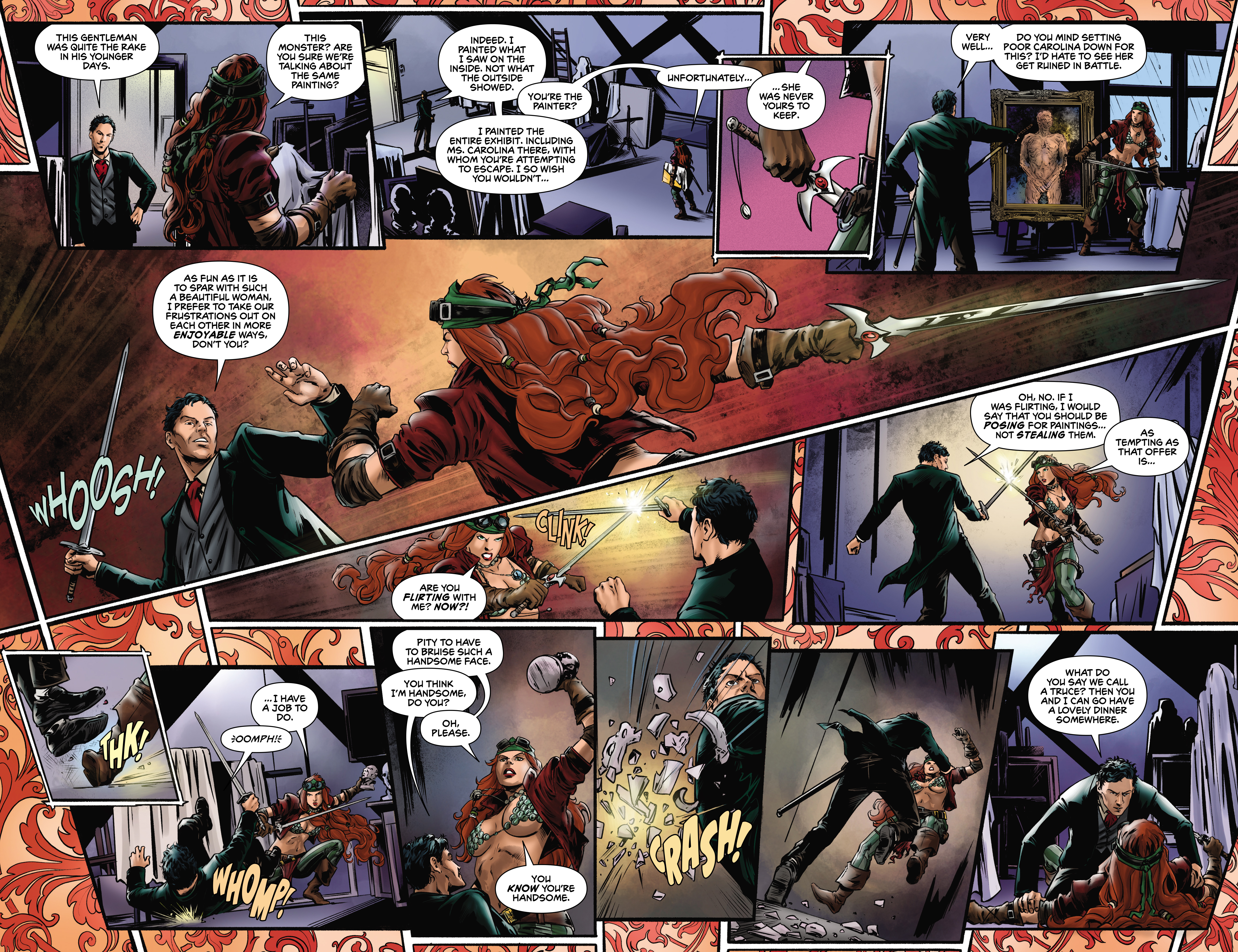 Read online Legenderry: Red Sonja (2023) comic -  Issue # Full - 12