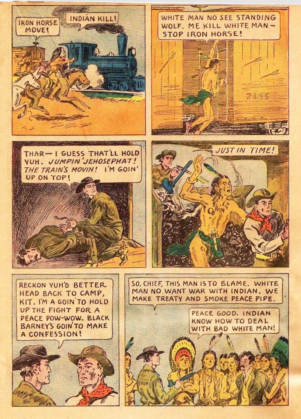 Read online Western Picture Stories comic -  Issue #1 - 32