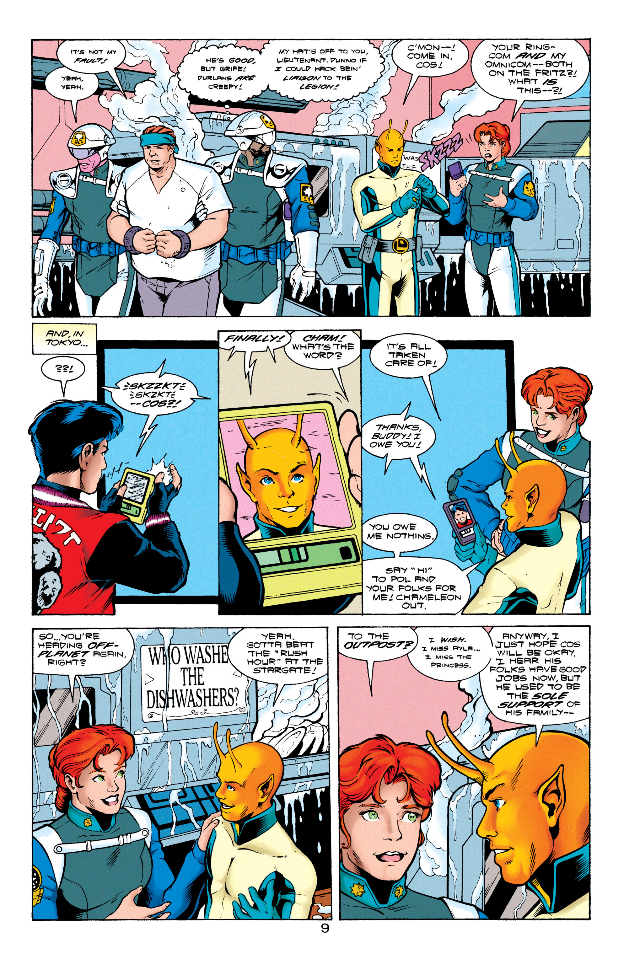 Read online Legionnaires comic -  Issue #71 - 10