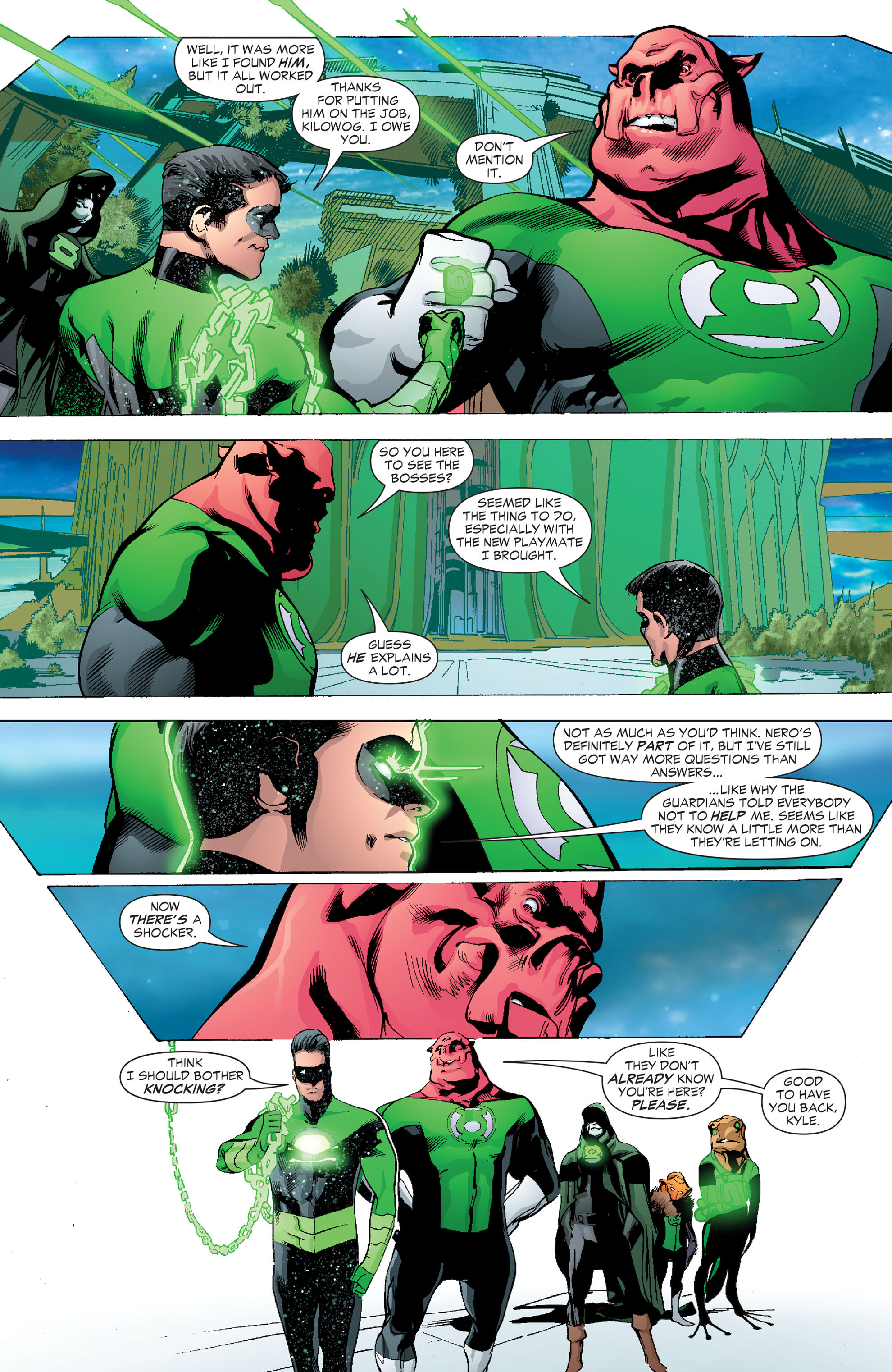 Read online Ion: Guardian of the Universe comic -  Issue #6 - 5