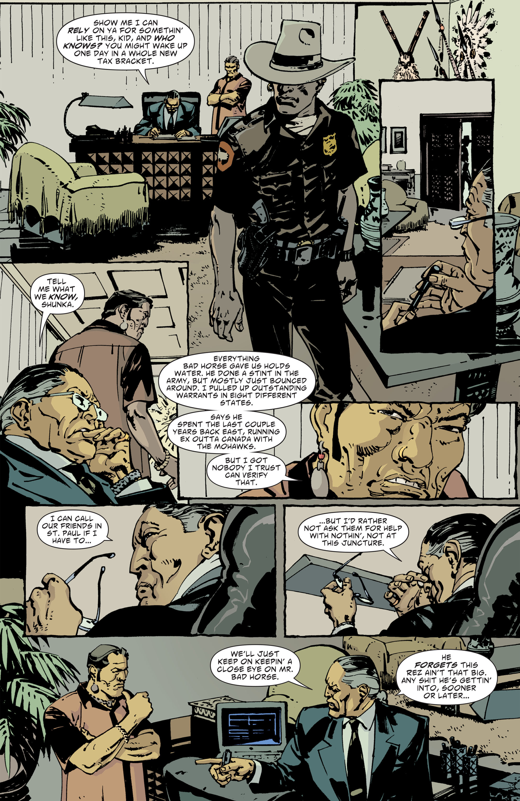 Read online Scalped: The Deluxe Edition comic -  Issue #1 - 129