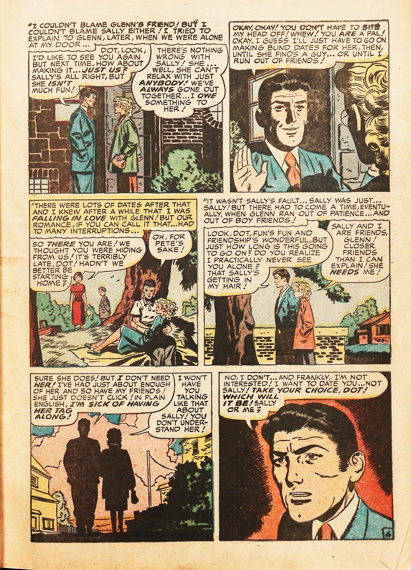 Read online Young Love (1949) comic -  Issue #16 - 21