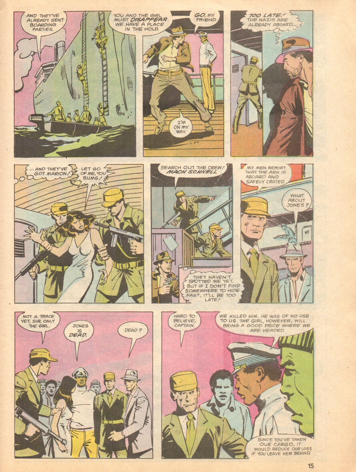 Read online Indiana Jones comic -  Issue #9 - 15