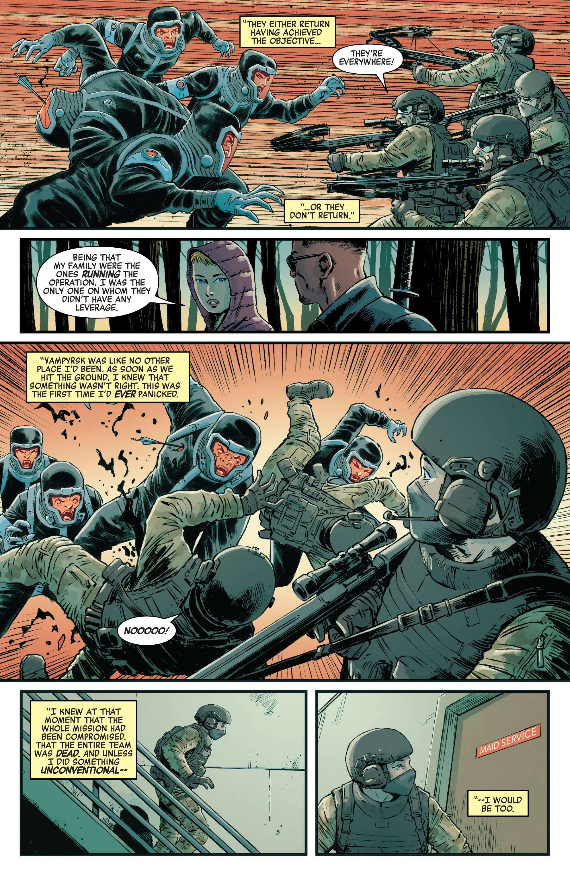 Read online Blade: Vampire Nation comic -  Issue #1 - 19
