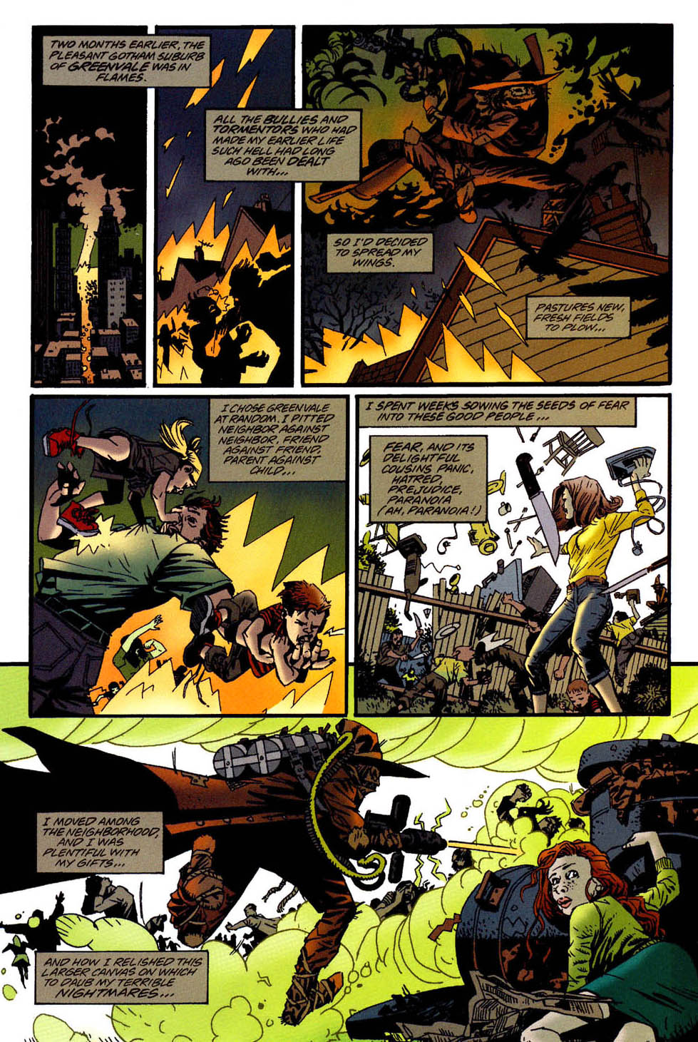 Read online Scarecrow (Villains) comic -  Issue # Full - 4