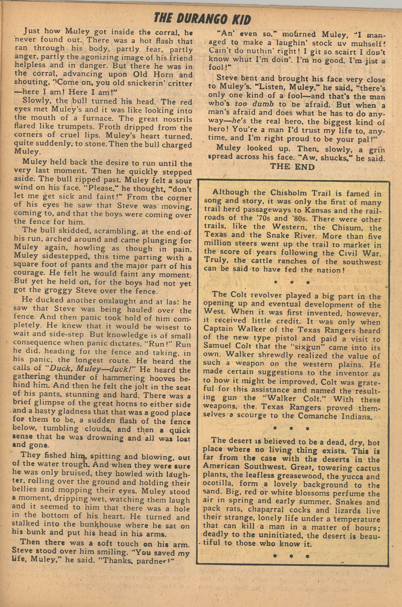 Read online Charles Starrett as The Durango Kid comic -  Issue #2 - 27