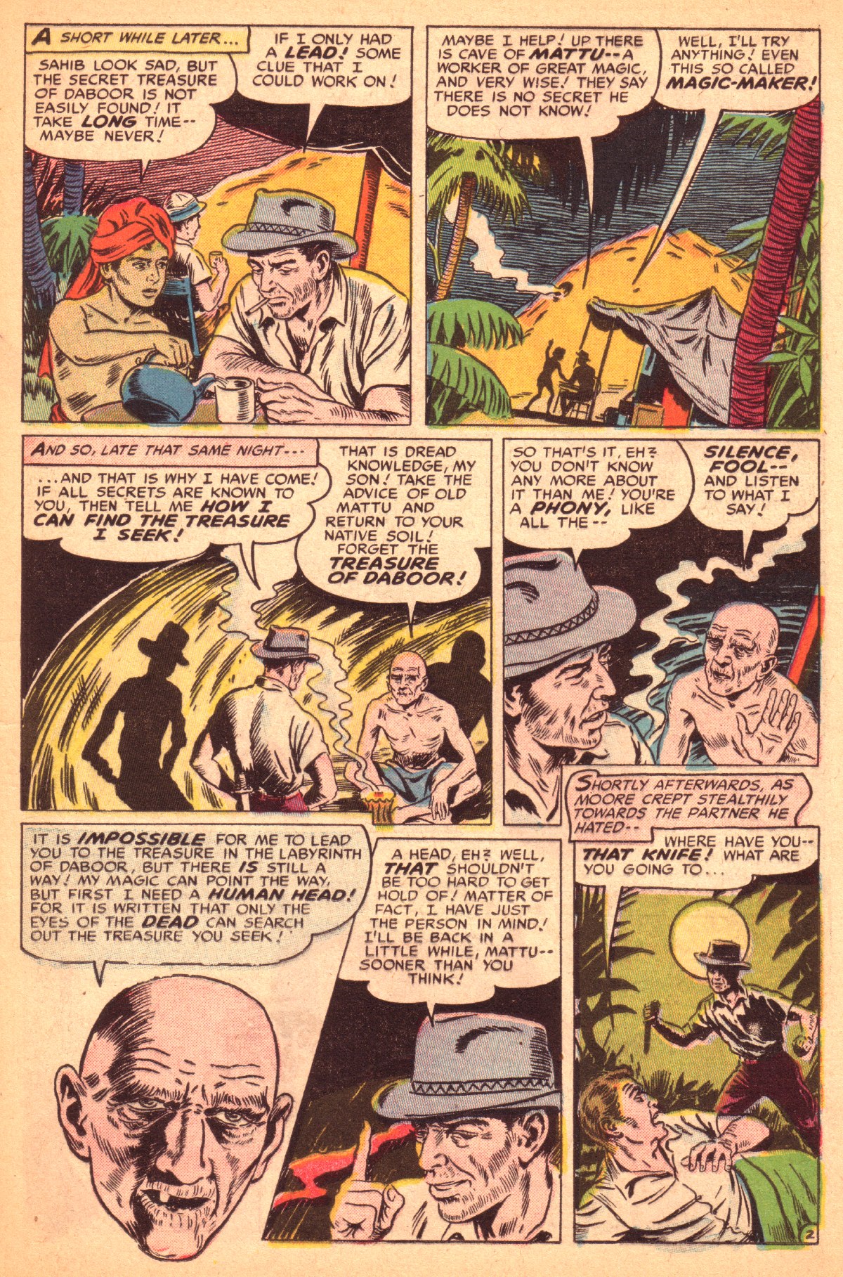 Read online Adventures Into The Unknown comic -  Issue #50 - 12