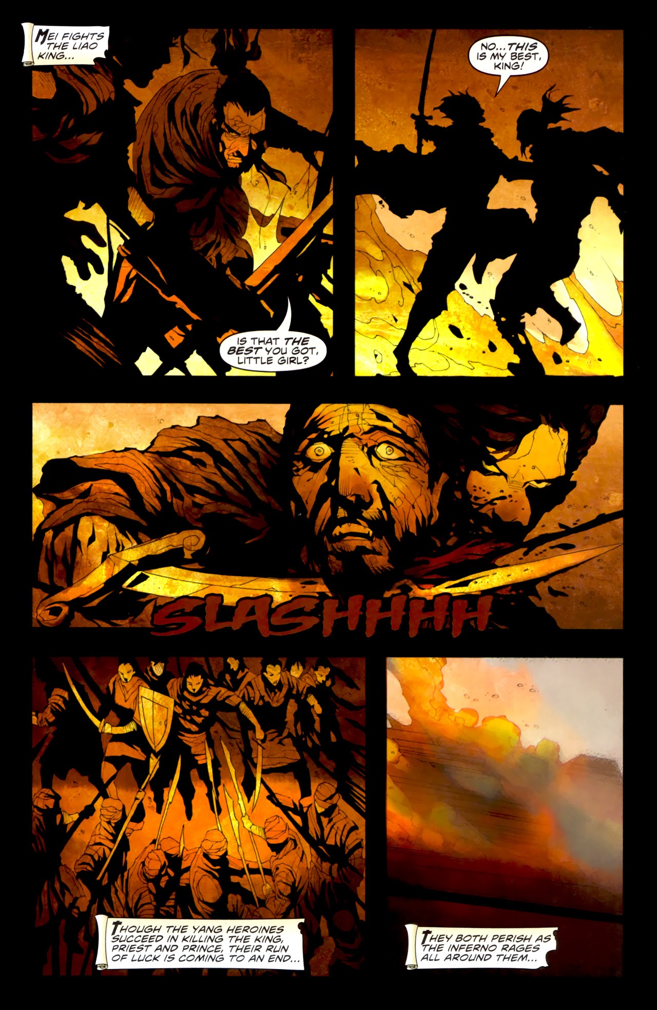 Read online Widow Warriors comic -  Issue #4 - 29
