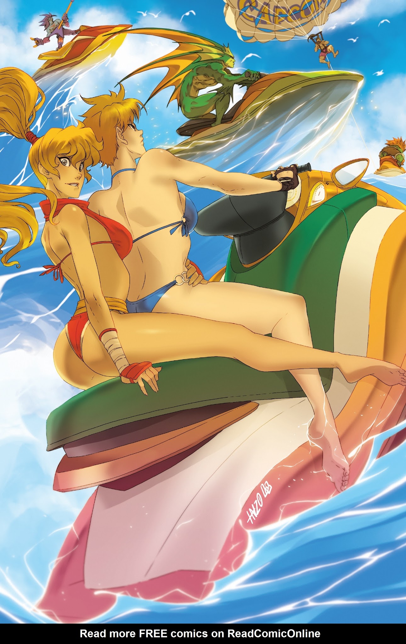 Read online Street Fighter & Friends 2017 Swimsuit Special comic -  Issue # Full - 5