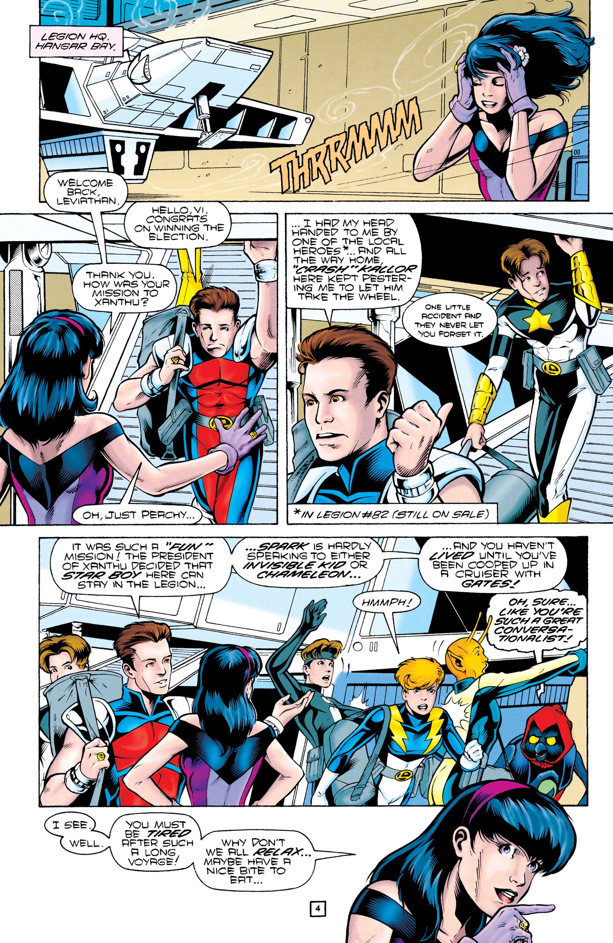 Read online Legionnaires comic -  Issue #39 - 5
