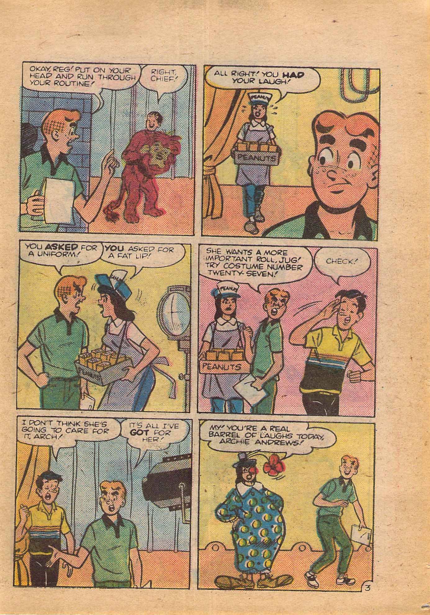 Read online Archie's Double Digest Magazine comic -  Issue #34 - 245