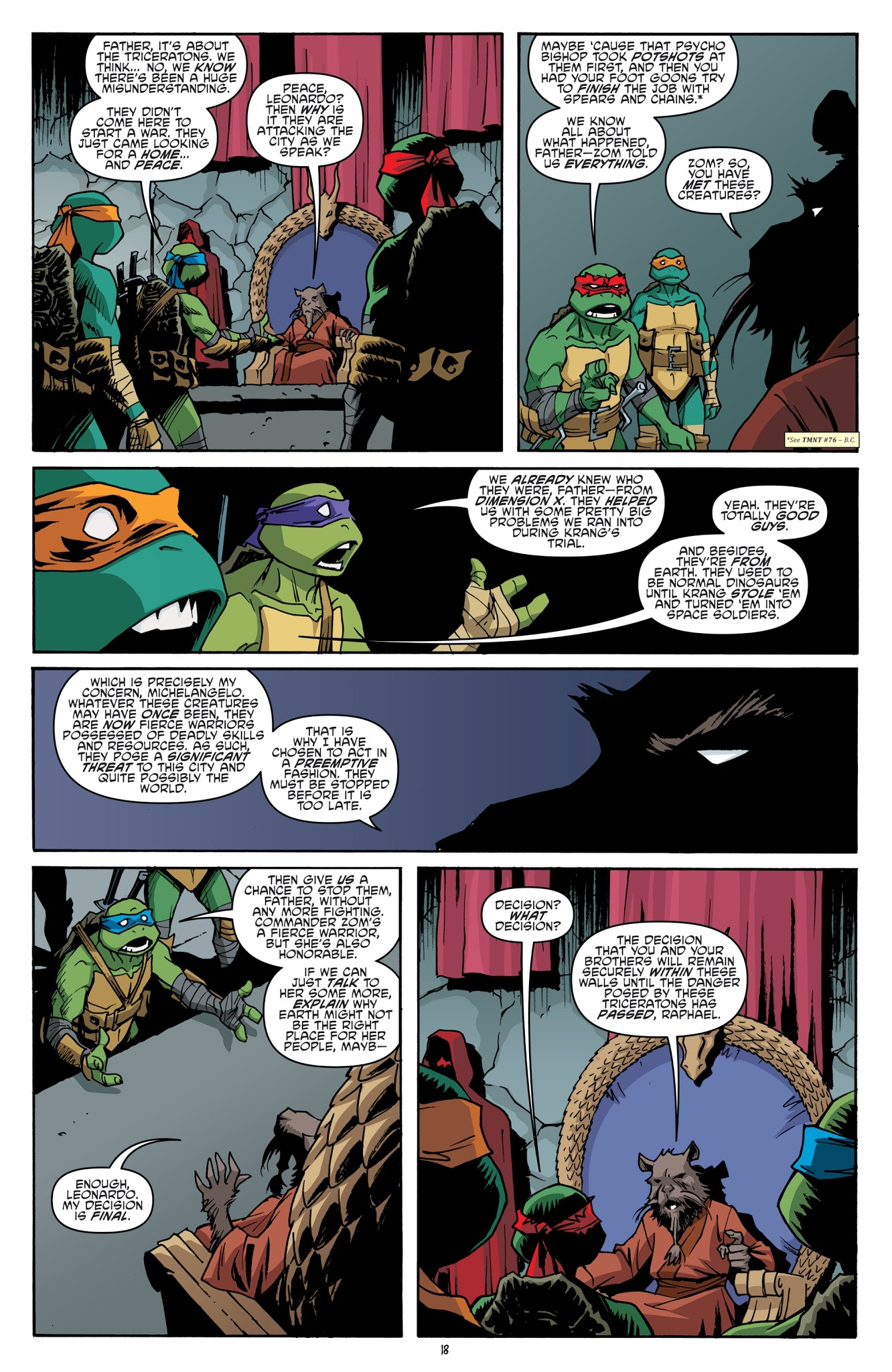 Read online Teenage Mutant Ninja Turtles (2011) comic -  Issue #78 - 19