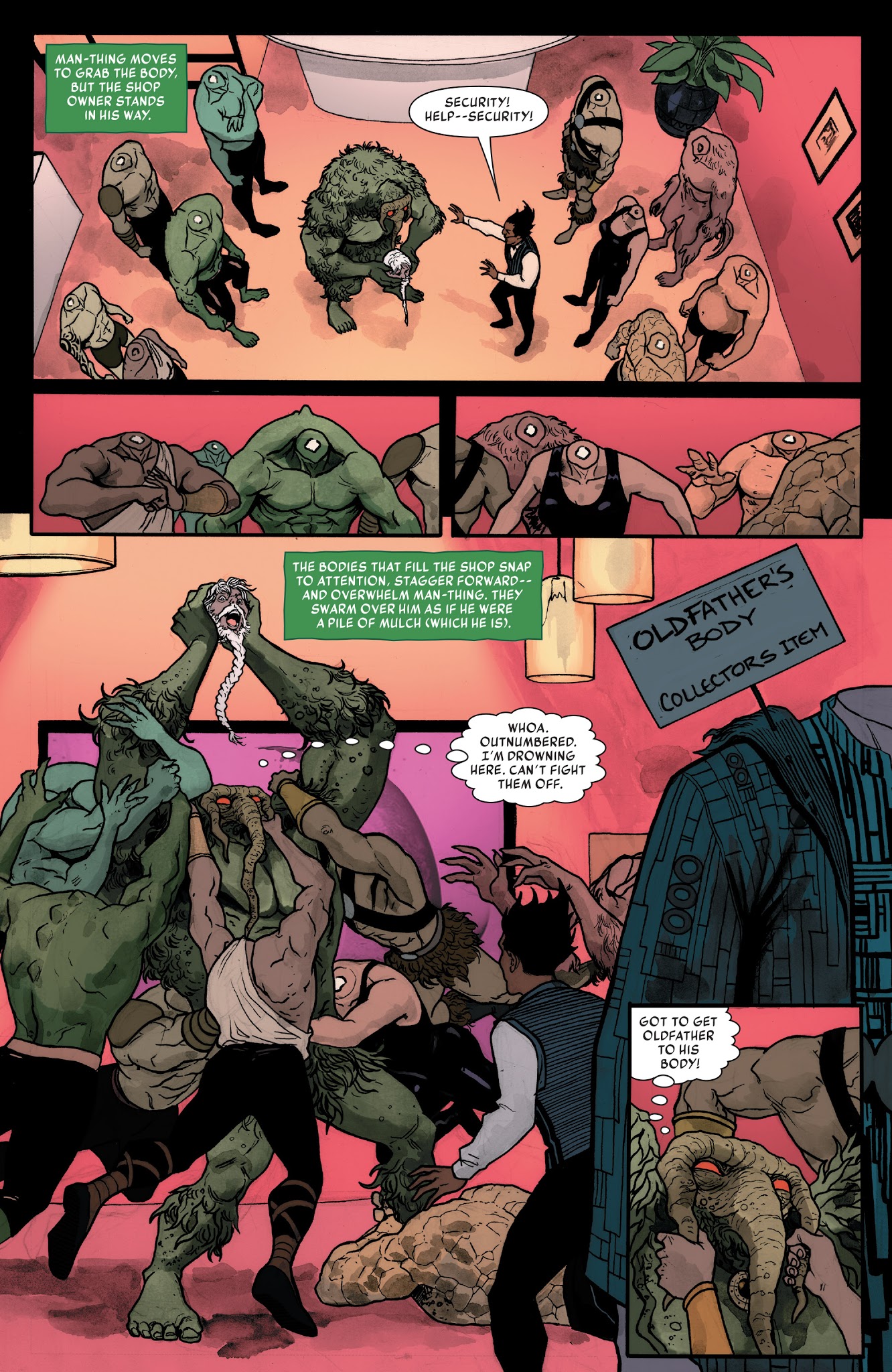 Read online Man-Thing (2017) comic -  Issue # _TPB - 81