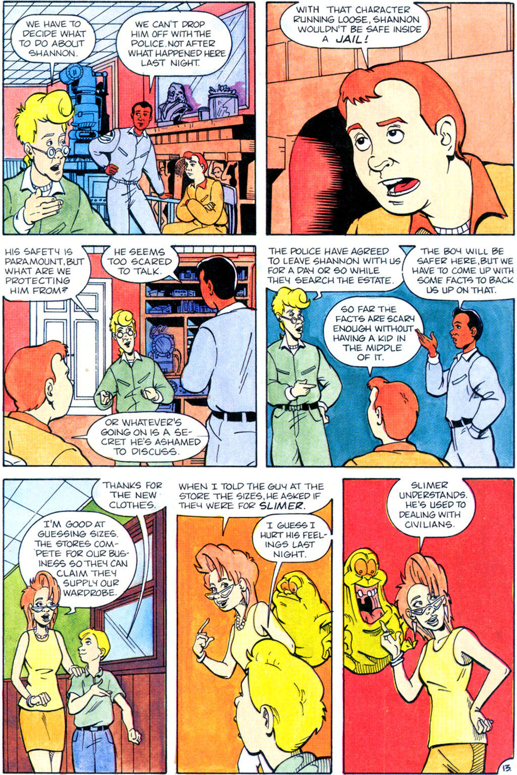 Read online Real Ghostbusters comic -  Issue #9 - 15
