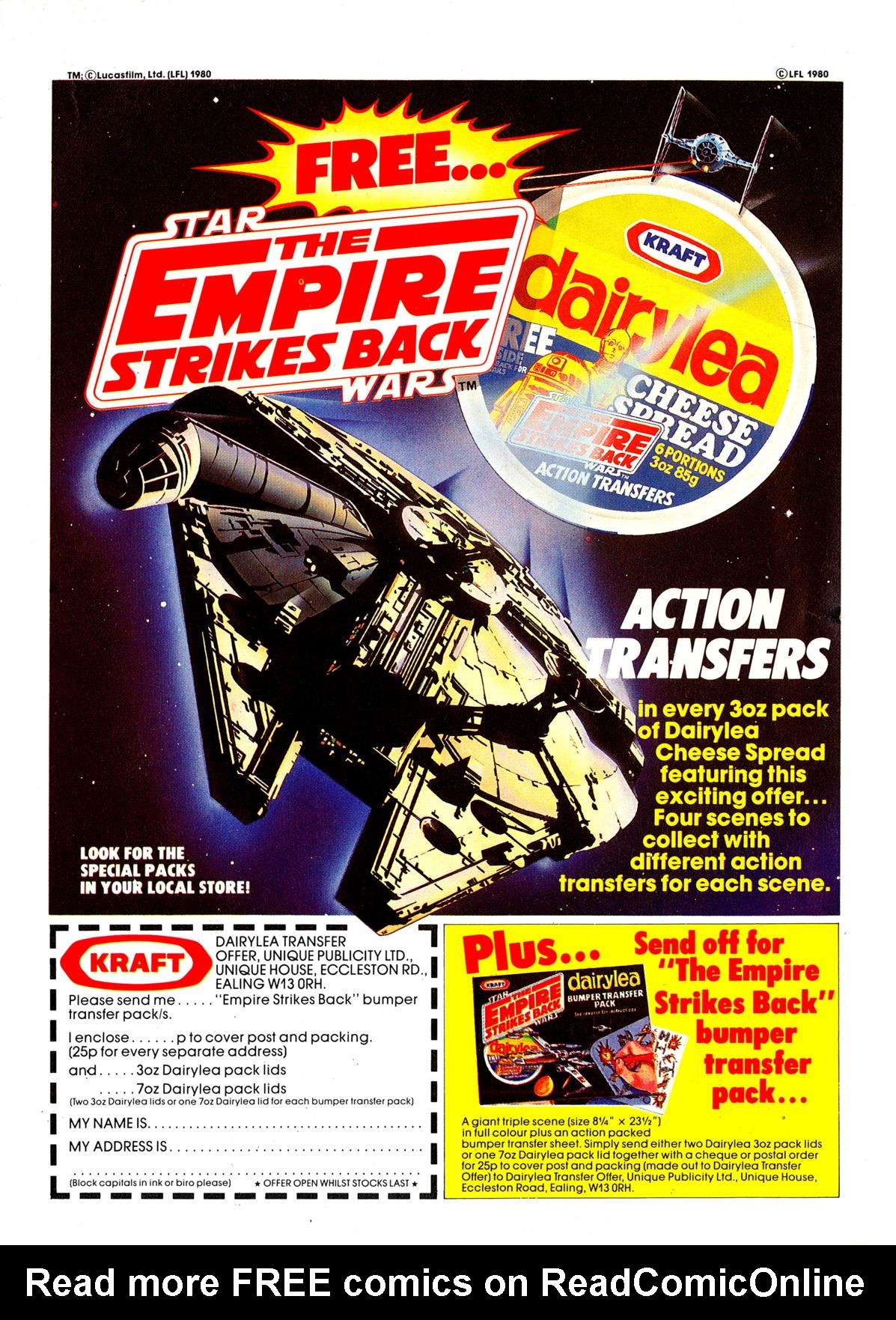 Read online Star Wars Weekly: The Empire Strikes Back comic -  Issue #118 - 28