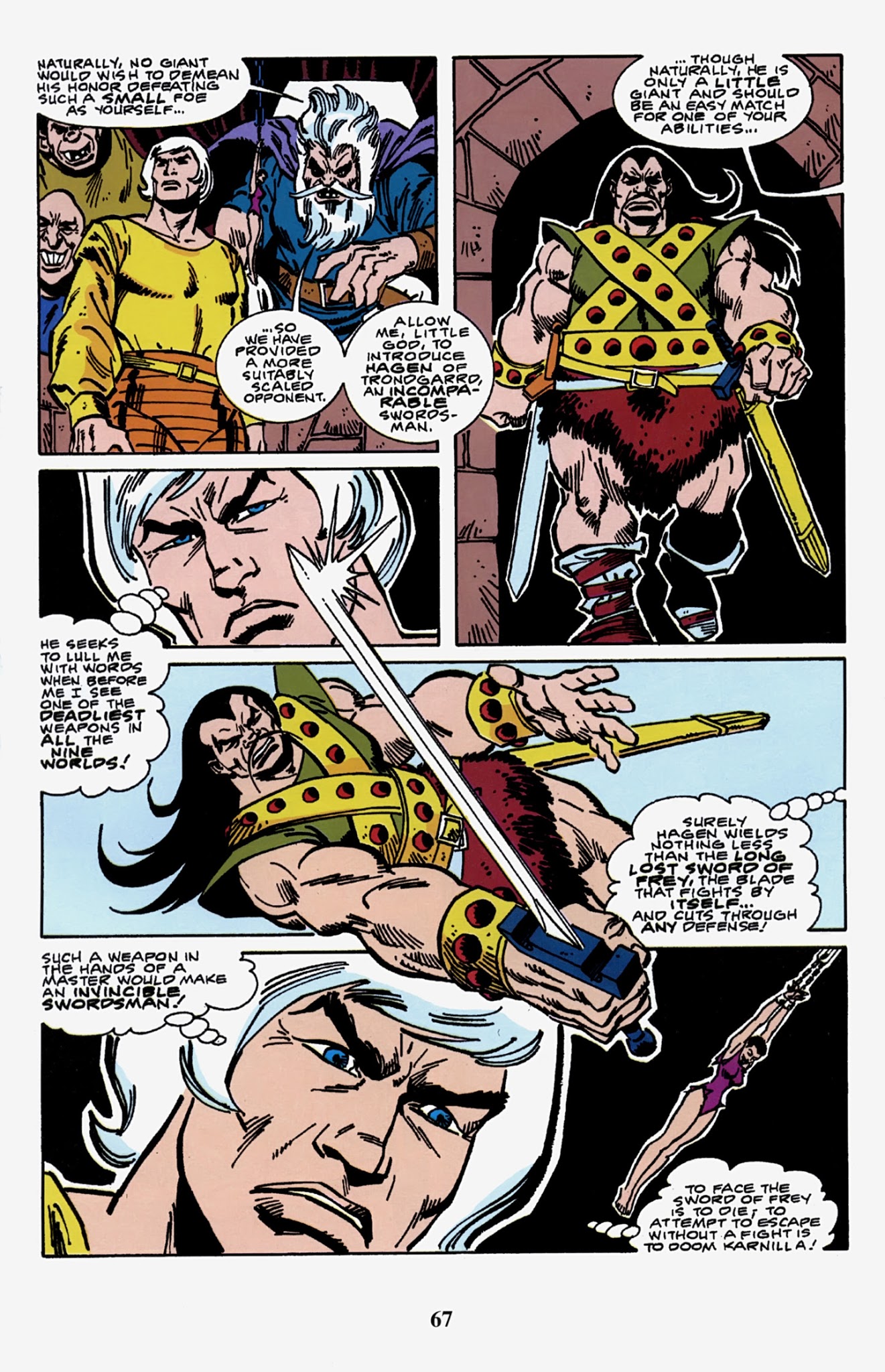 Read online Thor Visionaries: Walter Simonson comic -  Issue # TPB 4 - 69