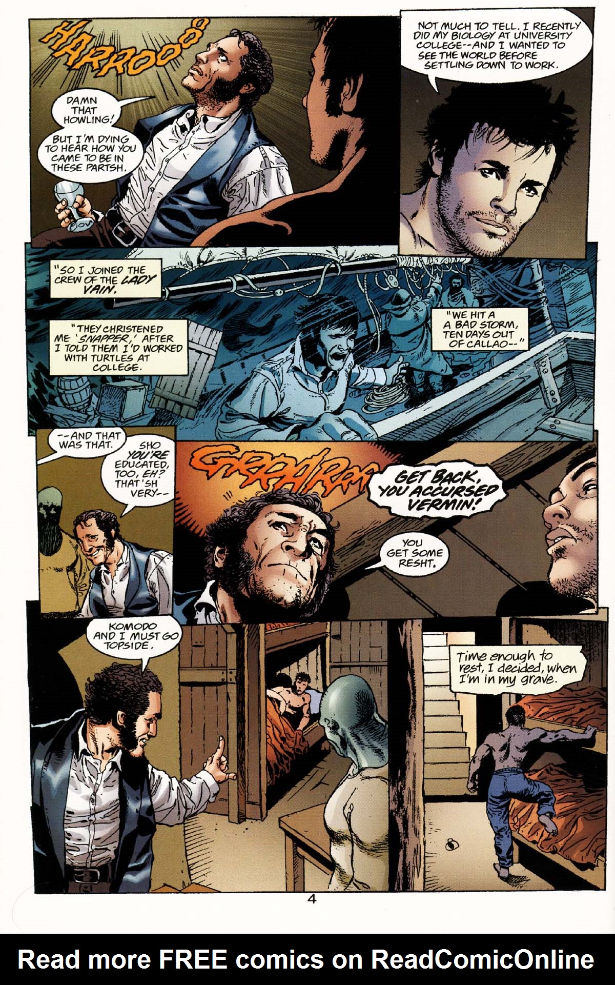 Read online JLA: The Island of Doctor Moreau comic -  Issue # Full - 6